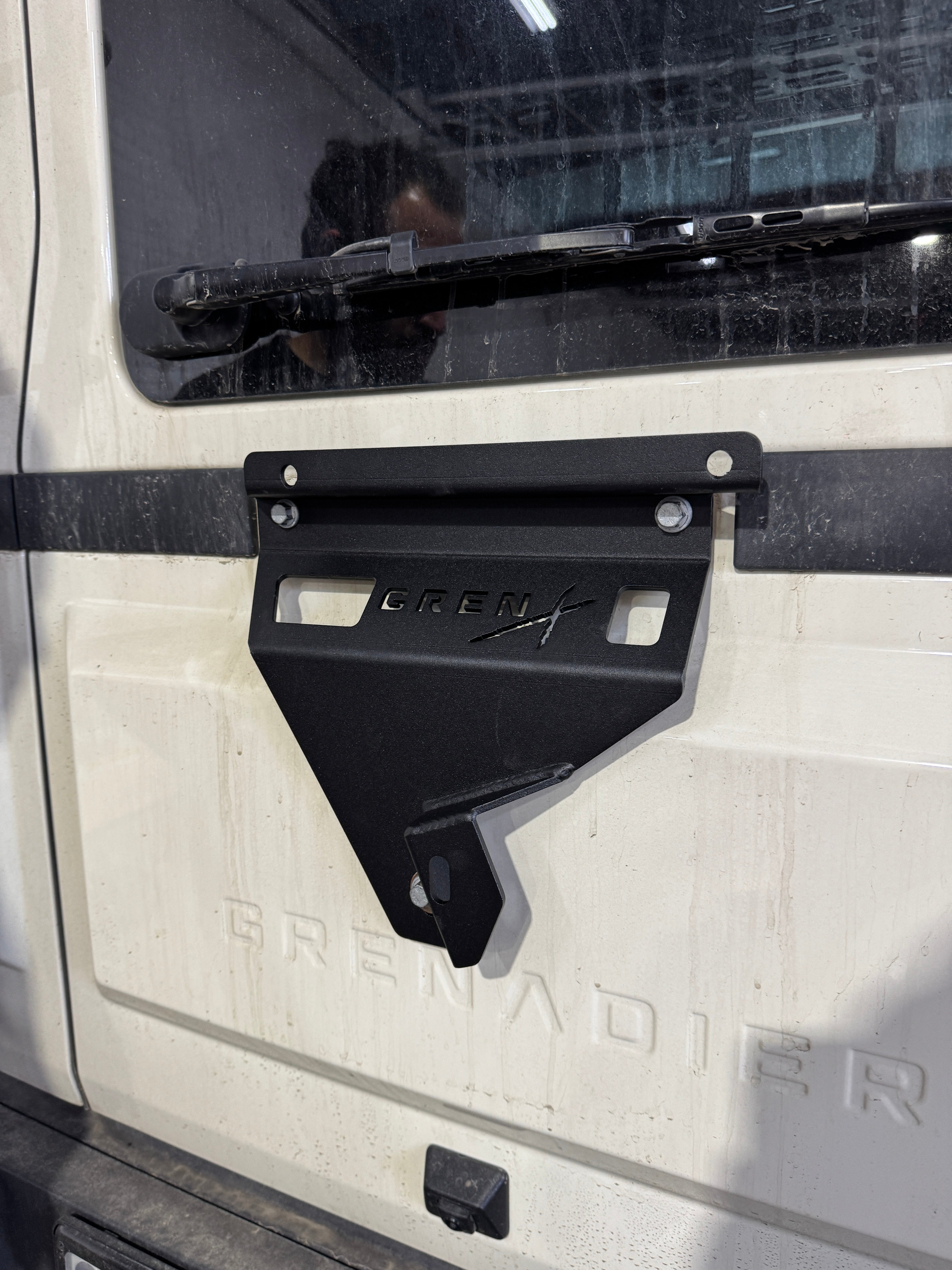 35" Spare wheel adapter Ineos Grenadier Tyre Relocation Bracket