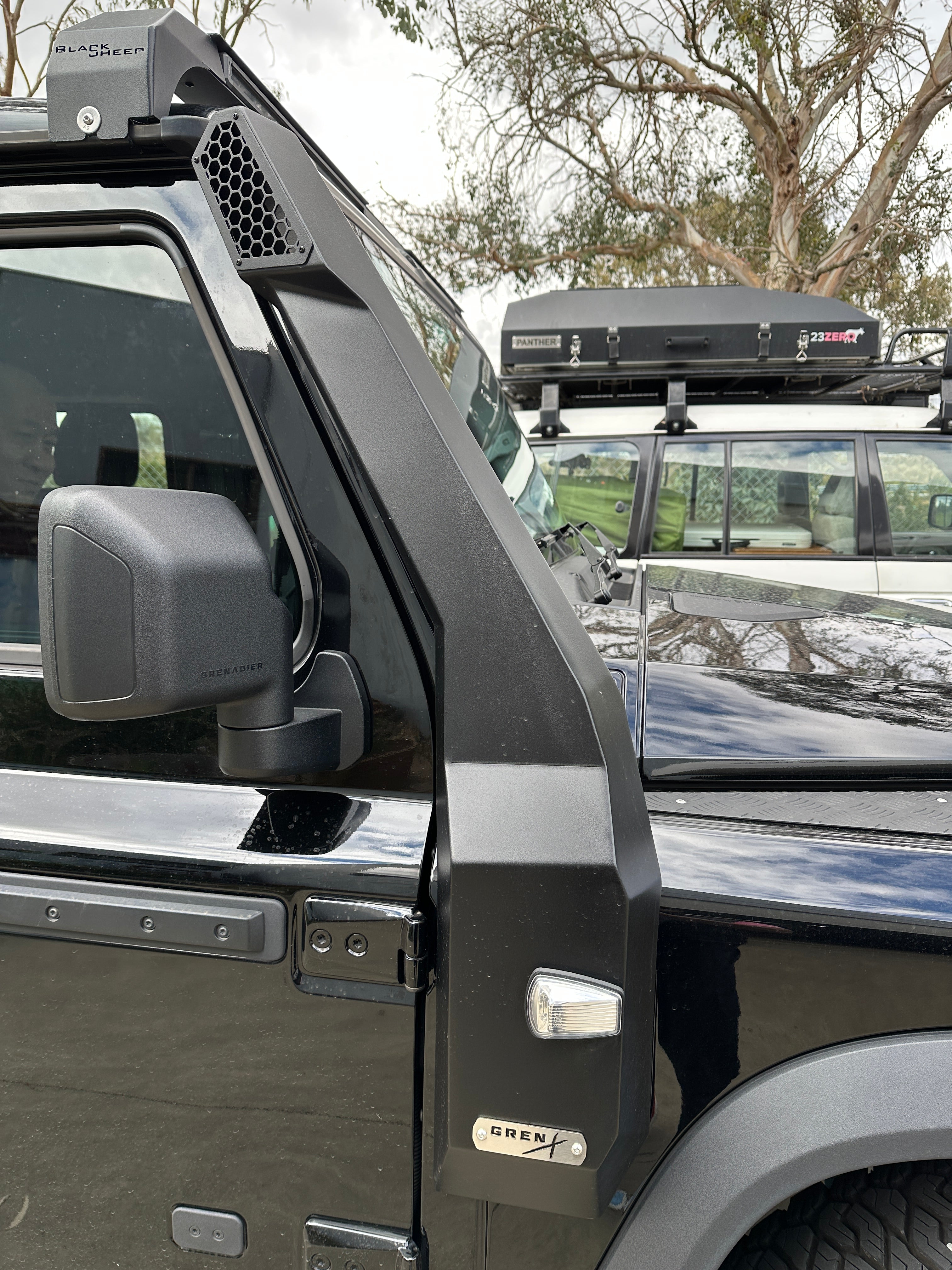 GrenX Aluminium Snorkel System with Sealed Airbox Ineos Grenadier