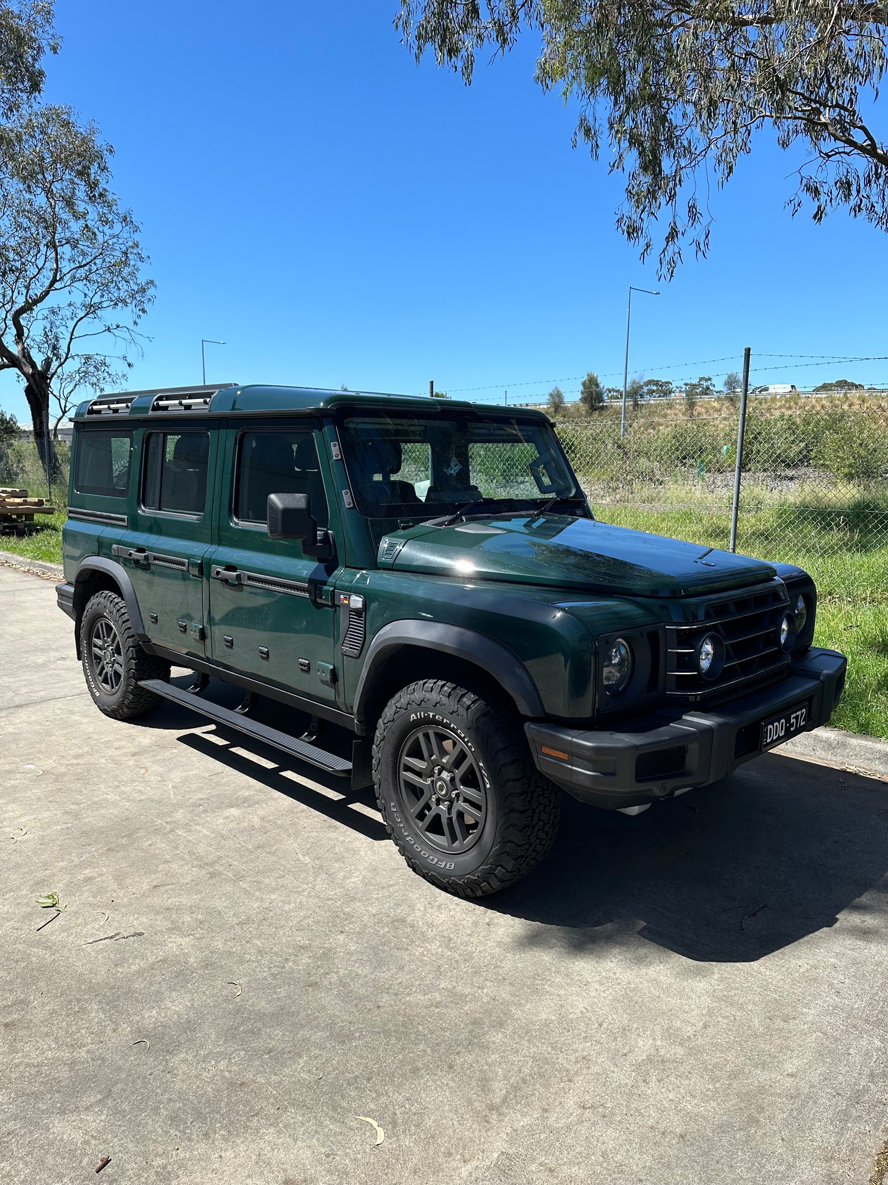 Electric Side Steps Ineos Grenadier Quartermaster