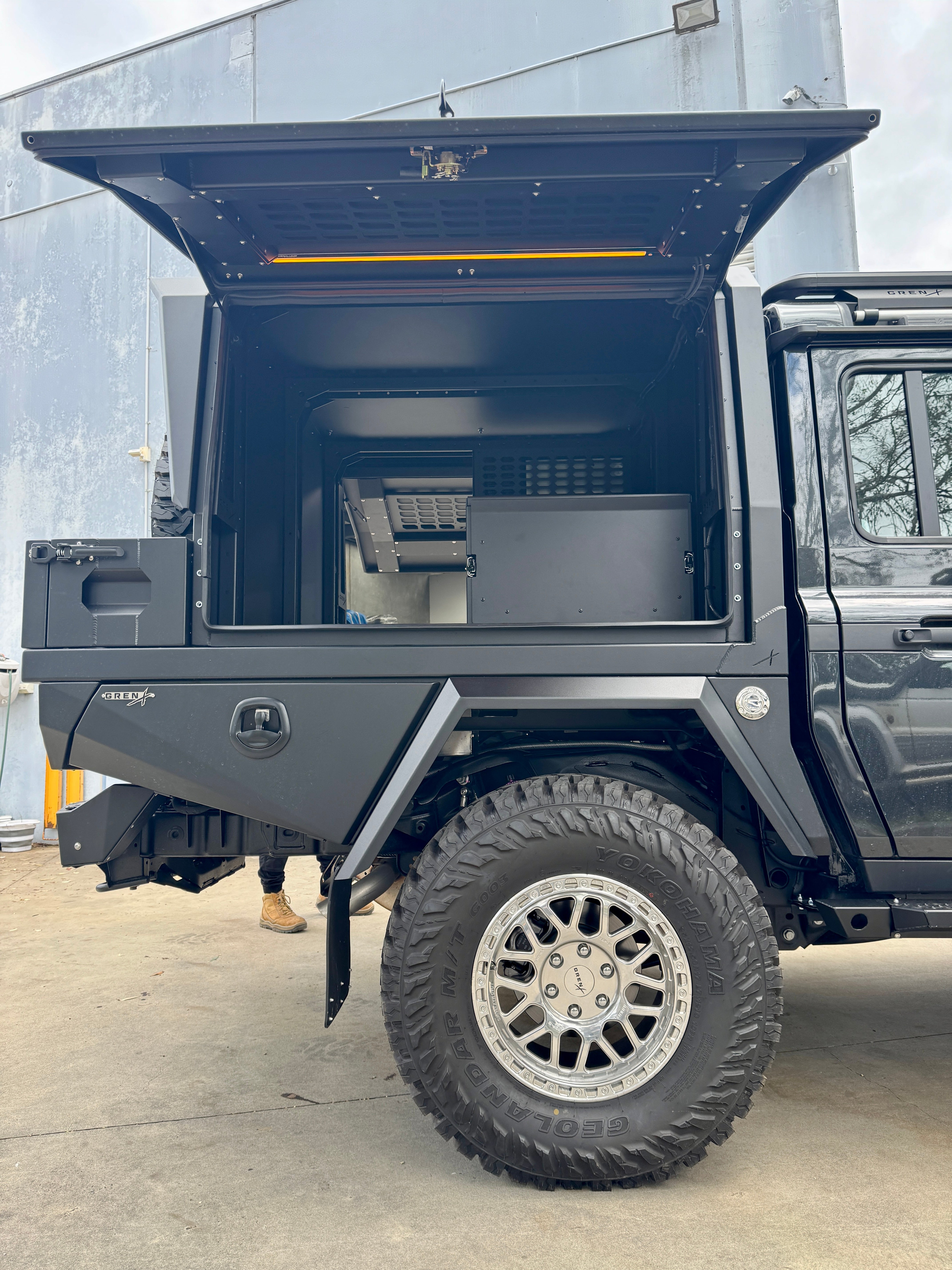 INEOS Grenadier Quartermaster Bespoke Tray & Canopy by GrenX