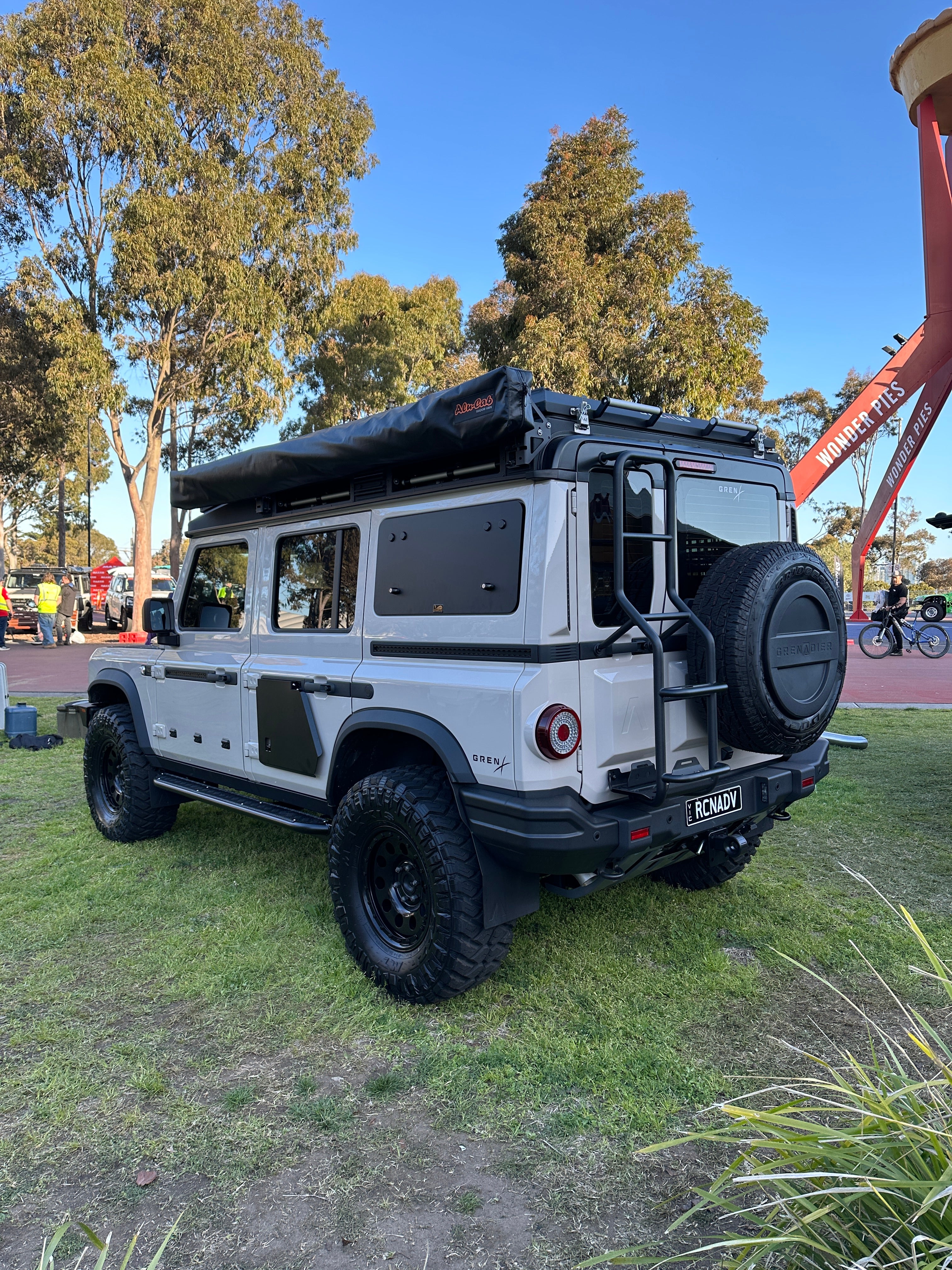 Alu-Cab Silenus Roof Conversion for Ineos Grenadier Roof top tent RTT
