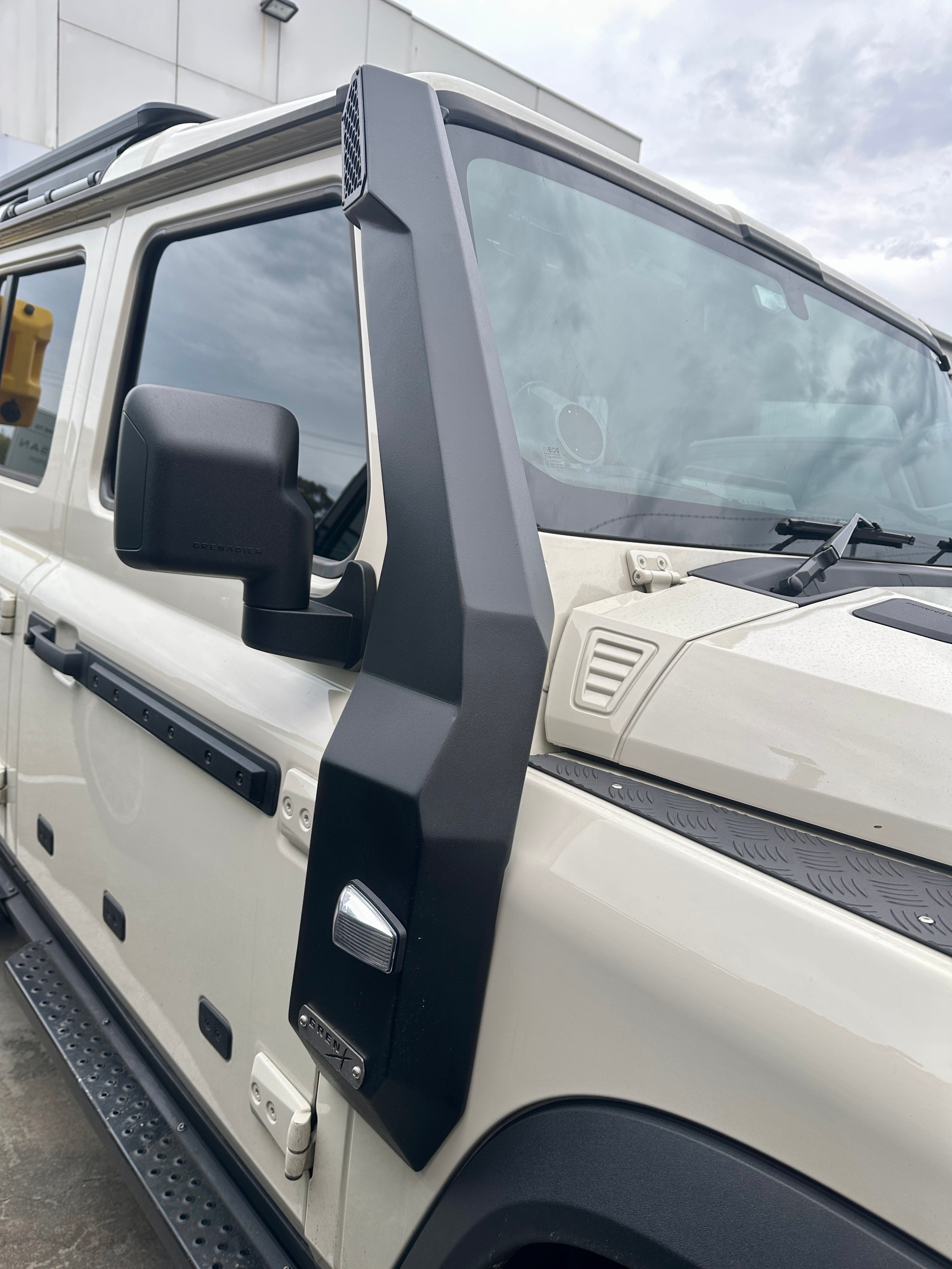 GrenX Aluminium Snorkel System with Sealed Airbox Ineos Grenadier