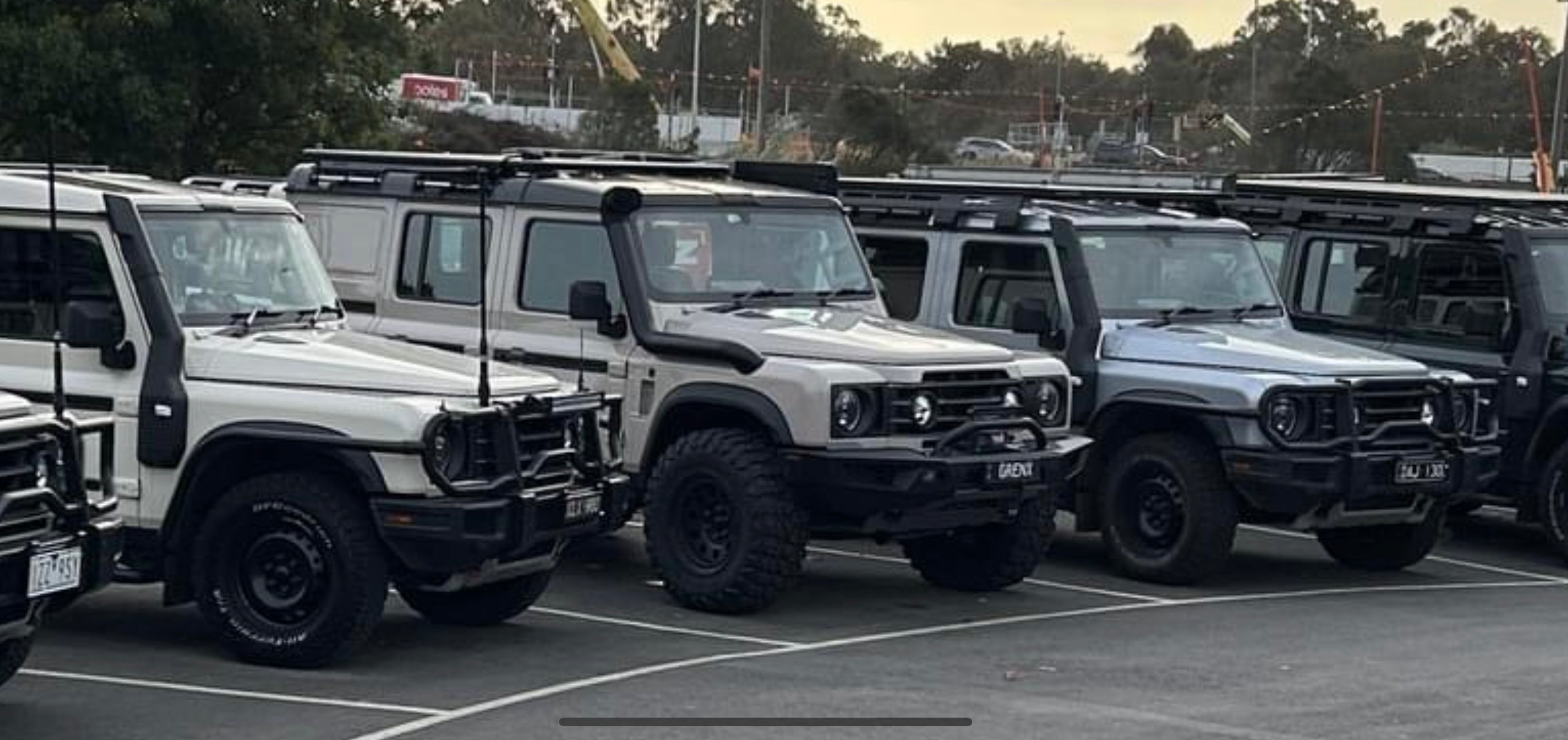 GrenX 4.5” Stainless Steel Snorkel System with Sealed Airbox Ineos Grenadier Ram Head
