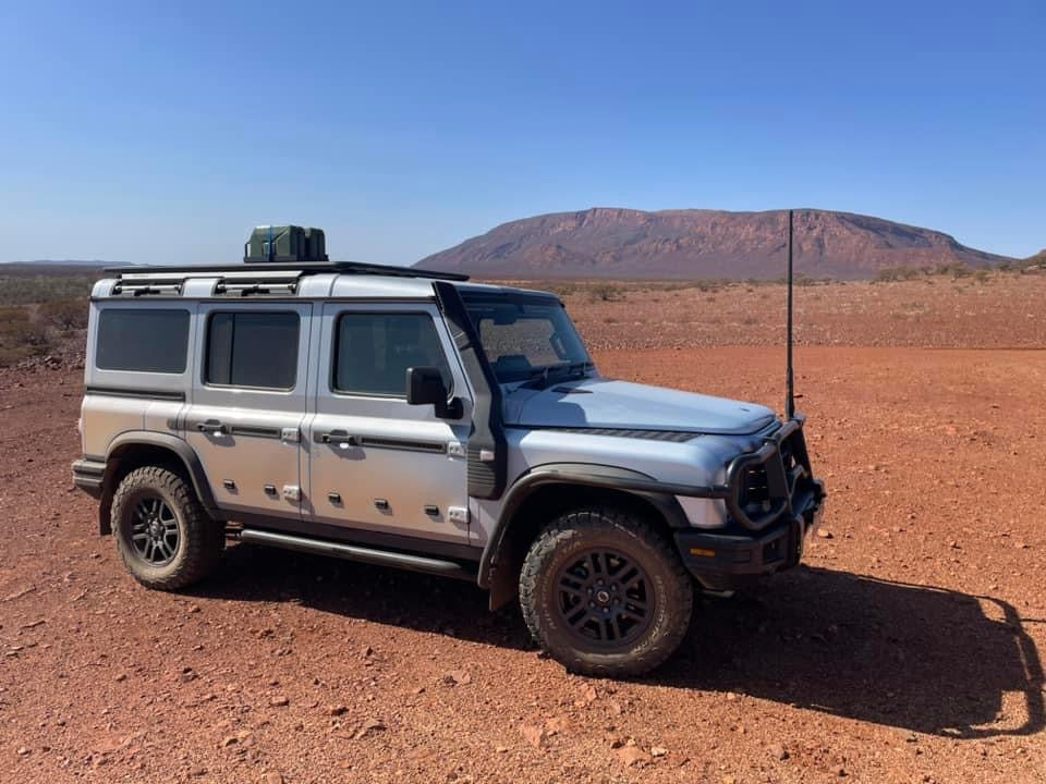 GrenX 3/4 Ultra Low Profile Roof rack system 2100L Ineos Grenadier