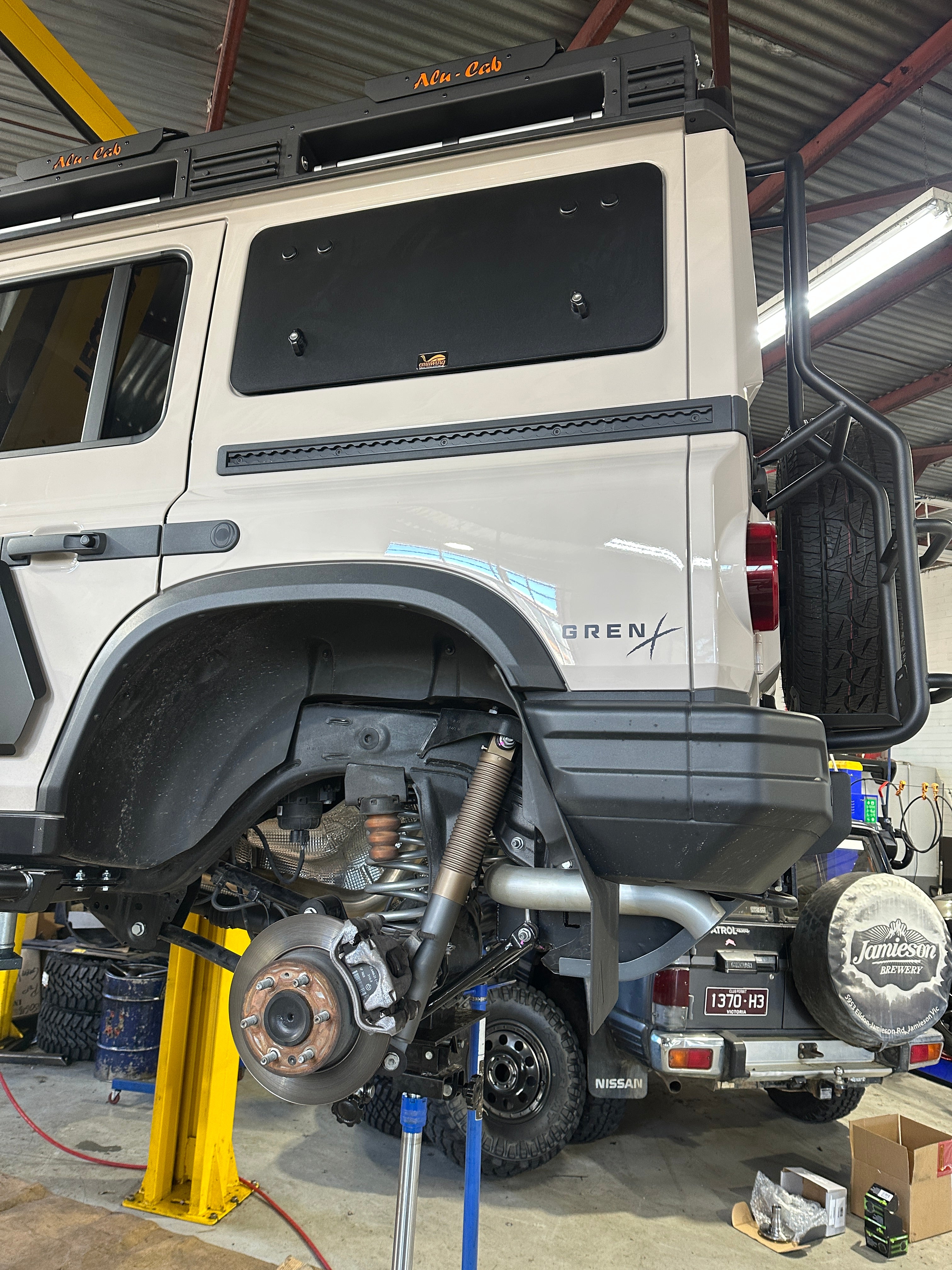 Nimbus Vibranium Suspension Shock absorbers for Ineos Grenadier