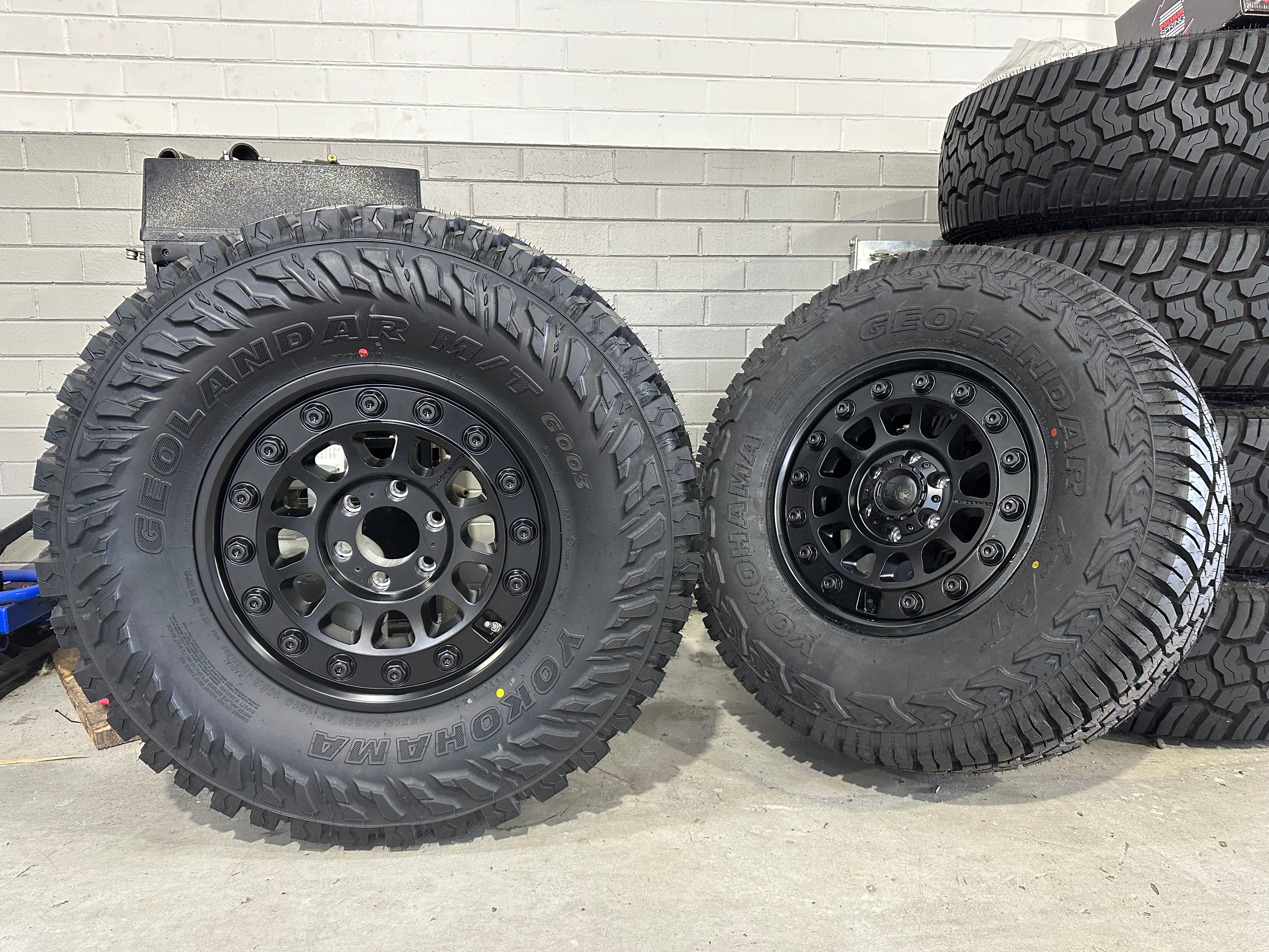 Black Rhino BR012 Outback 17x8 6x130 +32 Offset Black Wheel Rim