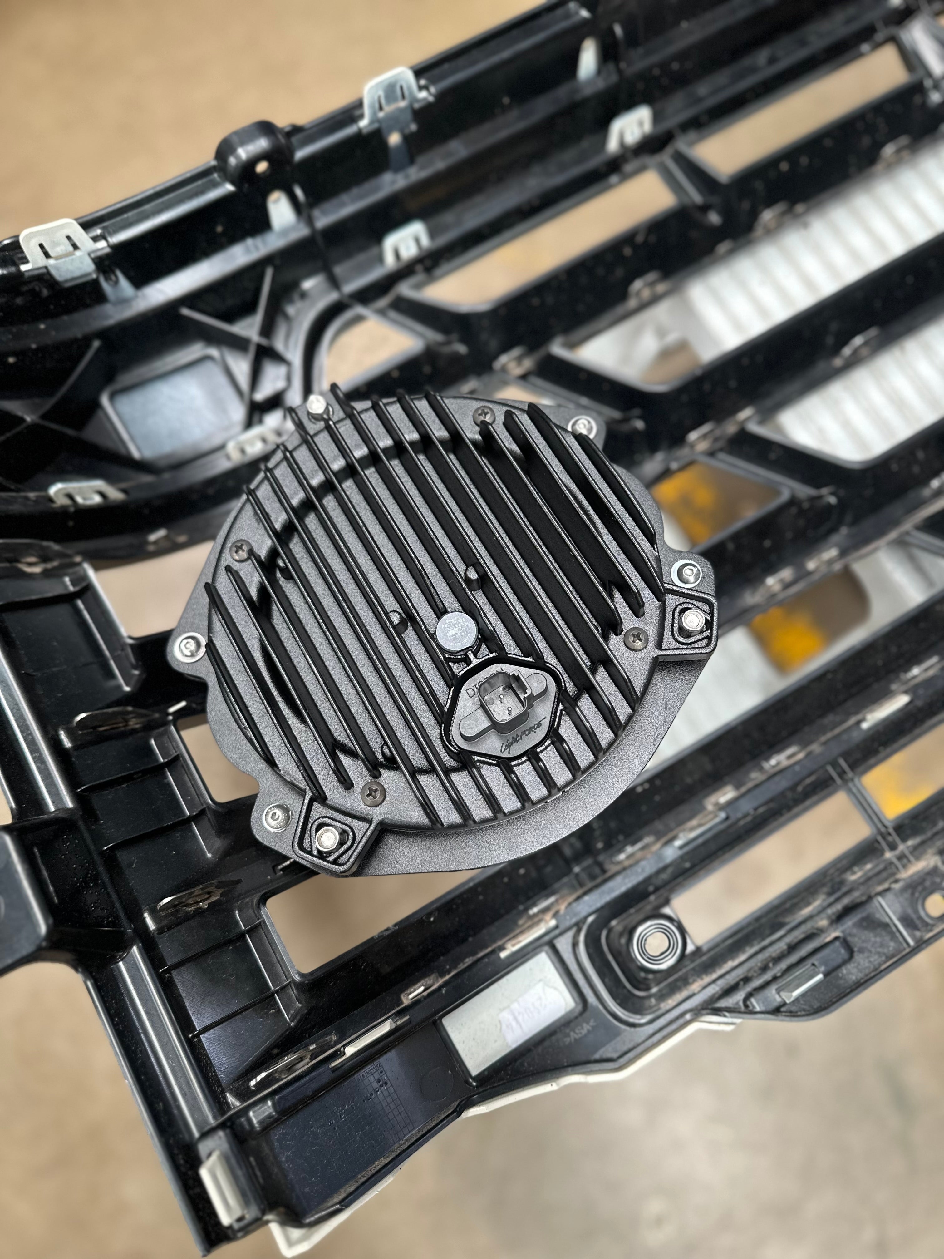 GrenX Lightforce Venom driving light grille kit Ineos Grenadier Off Road Spot Headlight LED