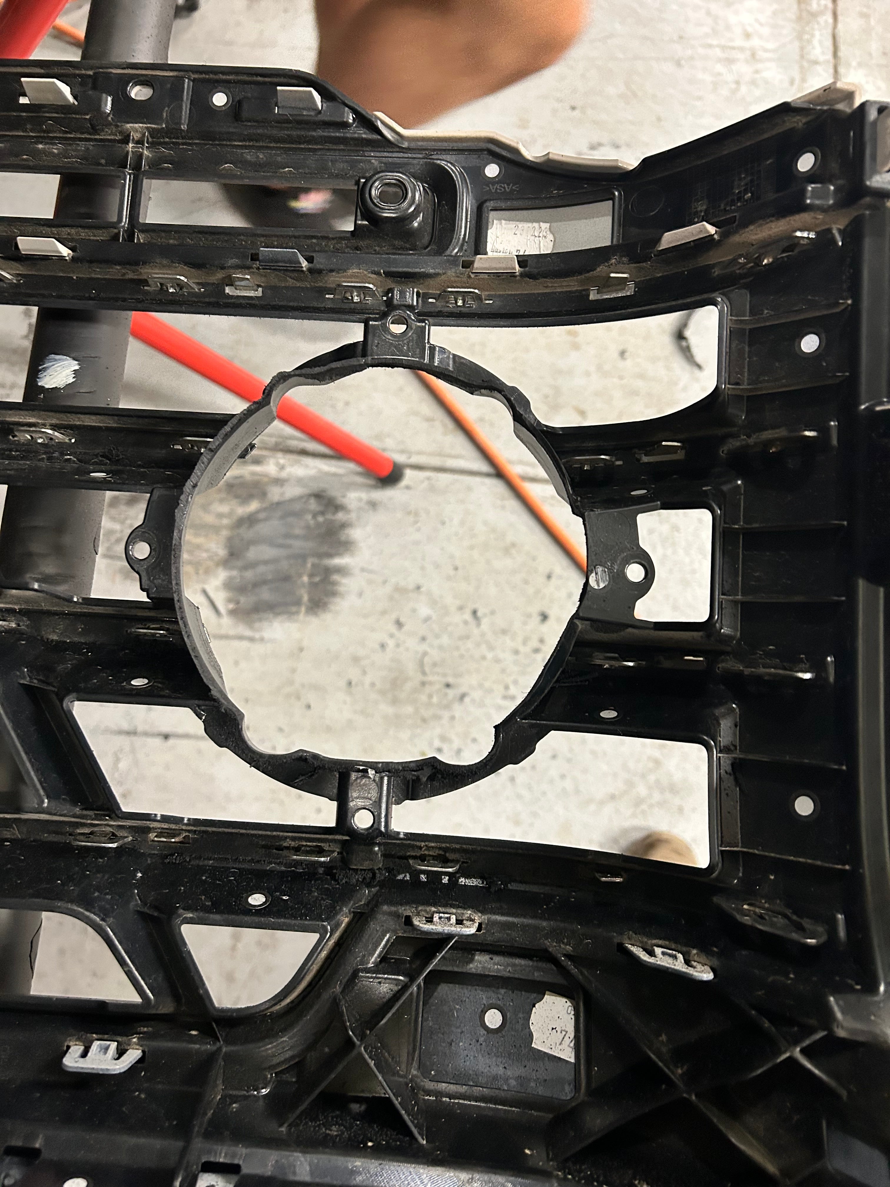 GrenX Lightforce Venom driving light grille kit Ineos Grenadier Off Road Spot Headlight LED conversion