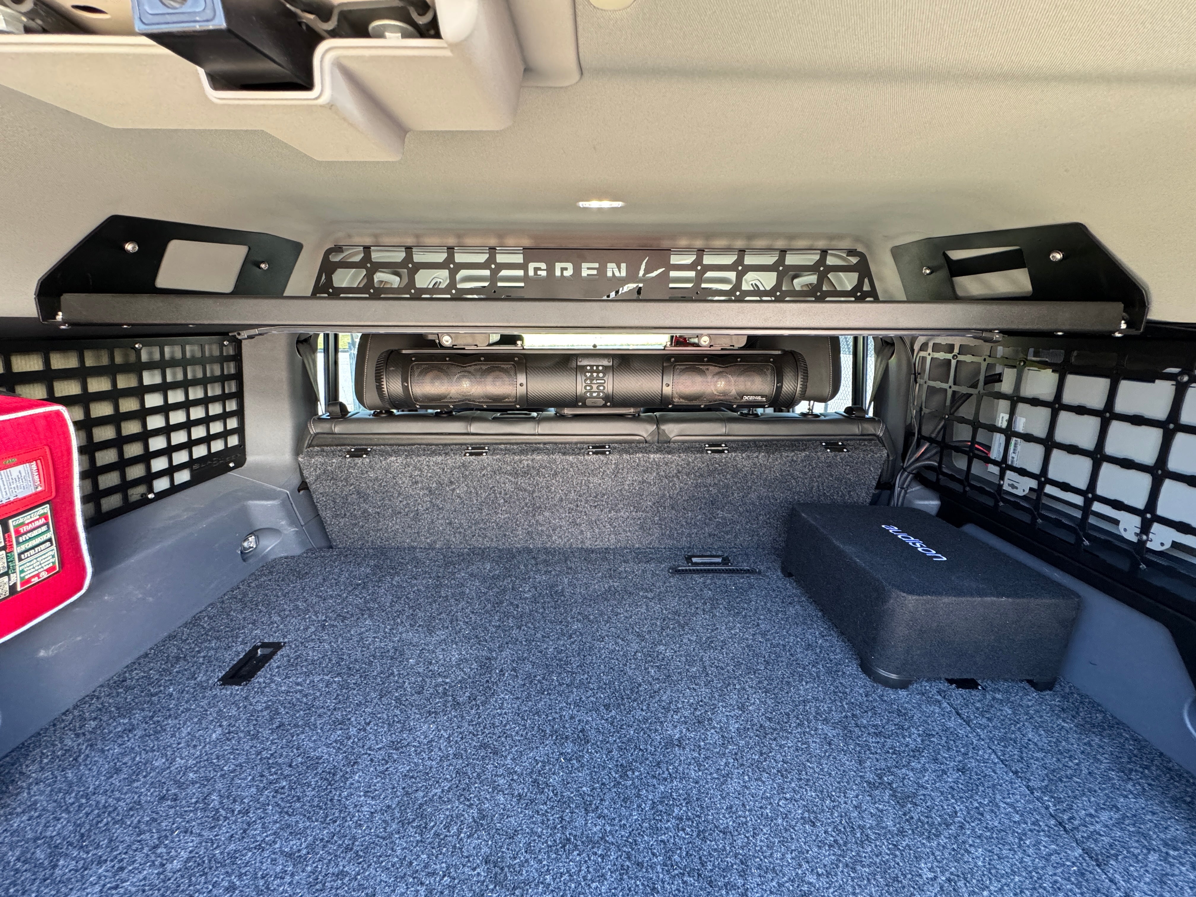 GrenX Rear Roof Parcel Shelf Ineos Grenadier