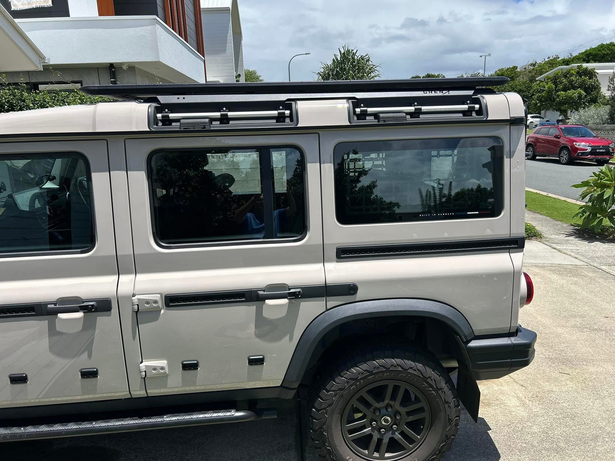 GrenX 3/4 Ultra Low Profile Roof rack system 2100L Ineos Grenadier