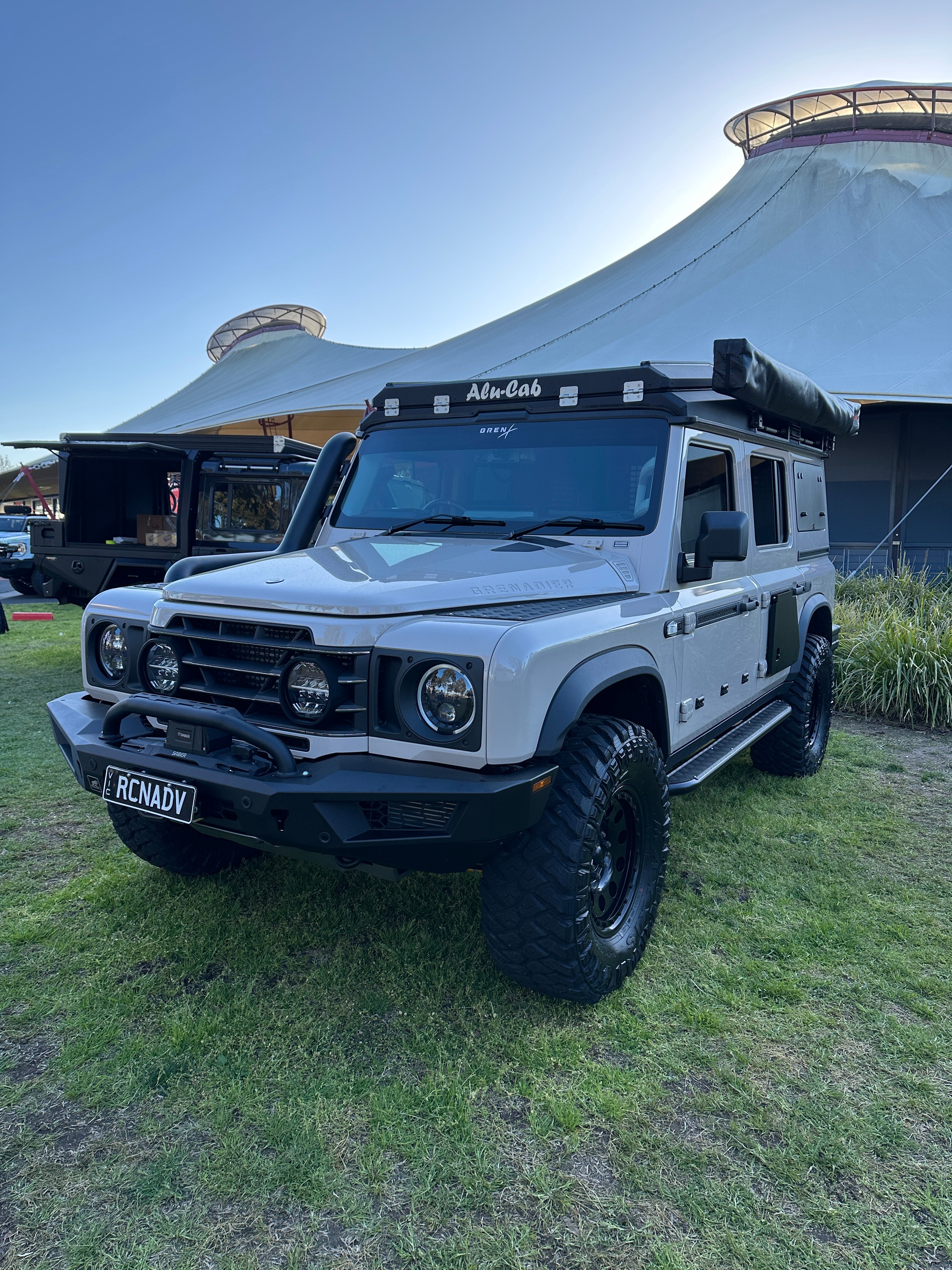 Alu-Cab Silenus Roof Conversion for Ineos Grenadier Roof top tent RTT