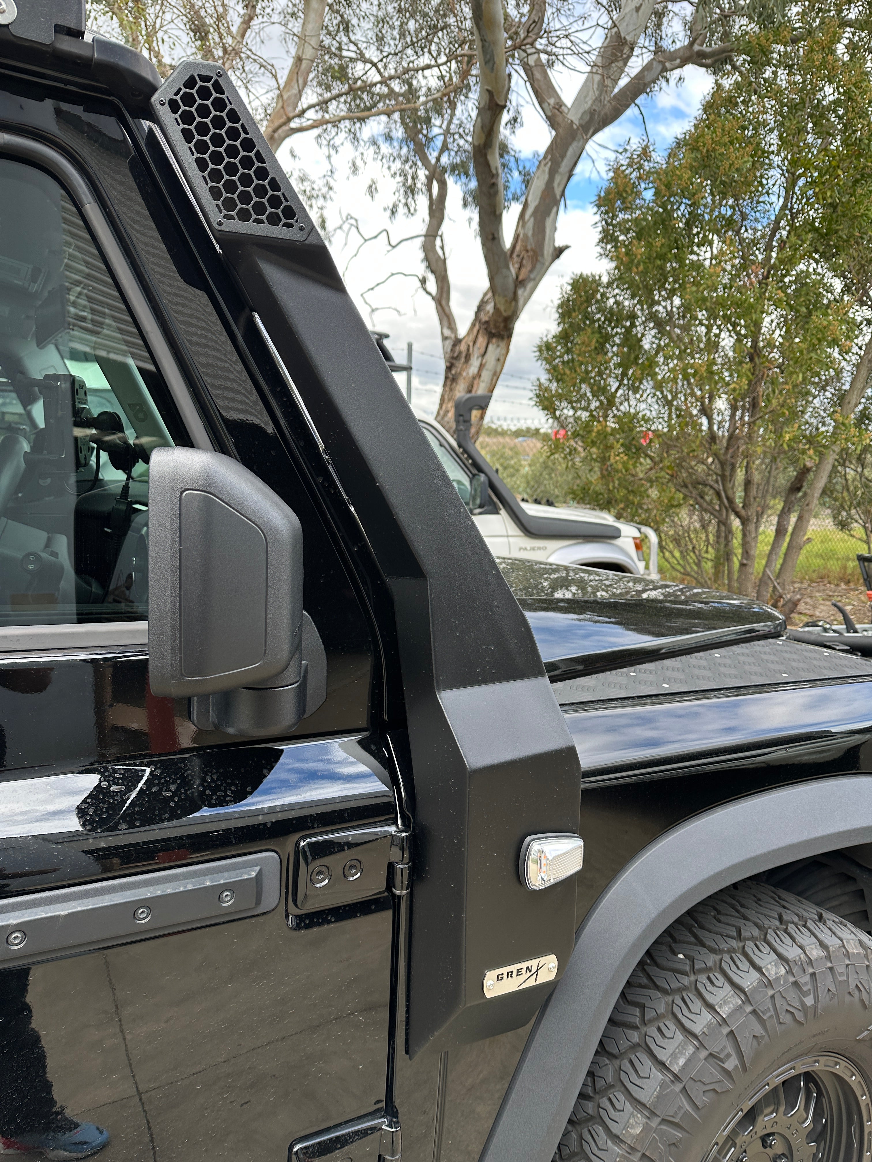GrenX Aluminium Snorkel System with Sealed Airbox Ineos Grenadier