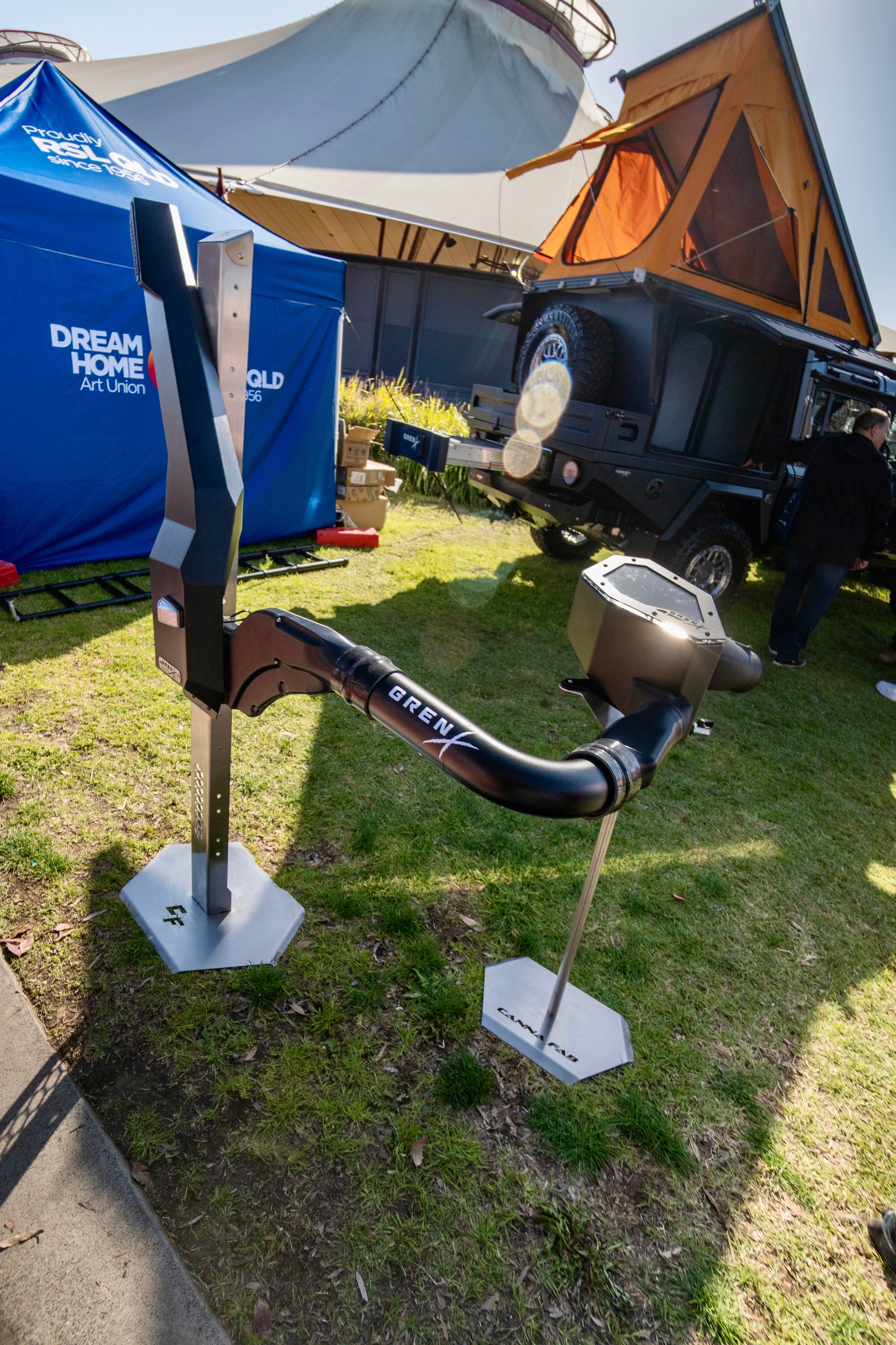 GrenX Aluminium Snorkel System with Sealed Airbox Ineos Grenadier