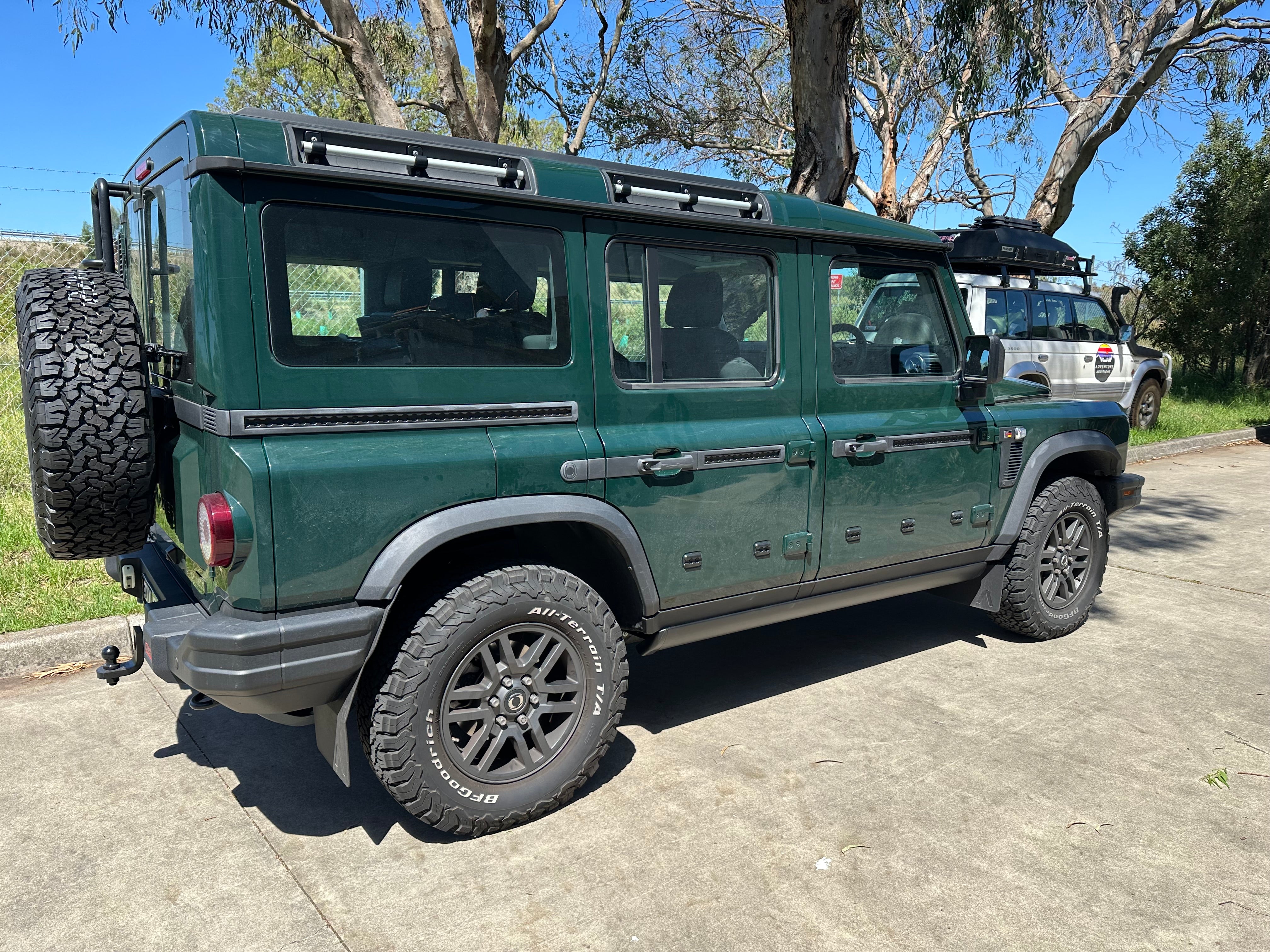 Electric Side Steps Ineos Grenadier Quartermaster