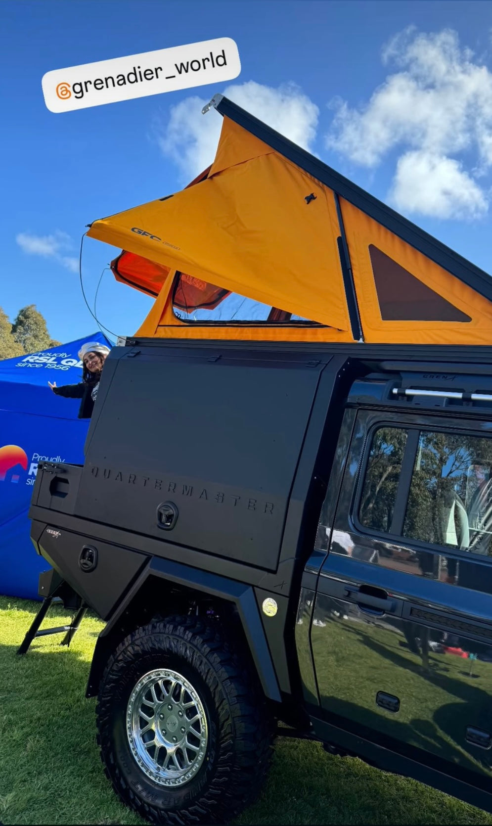 INEOS Grenadier Quartermaster Bespoke Tray & Canopy by GrenX