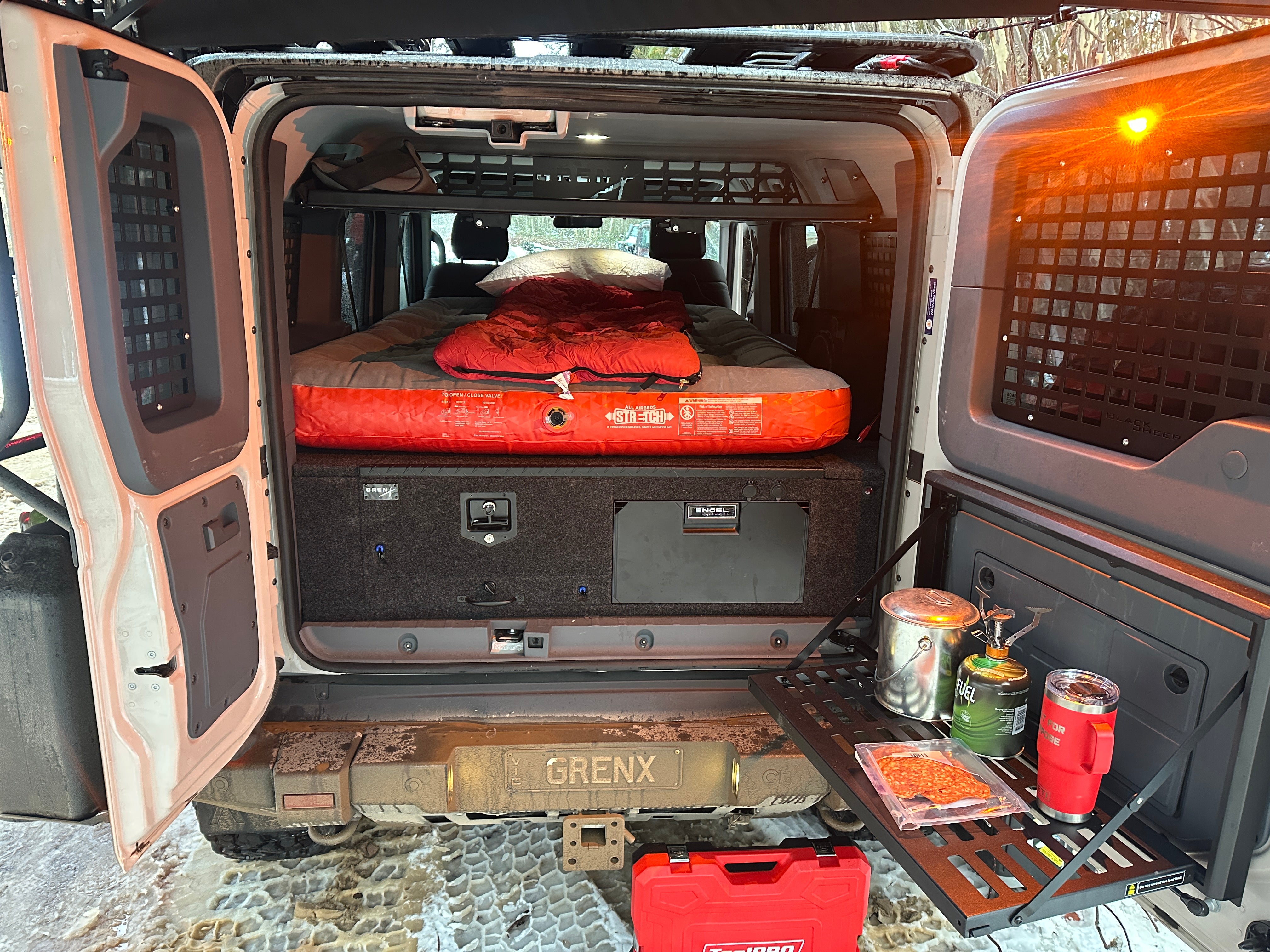 GrenX Rear Roof Parcel Shelf Ineos Grenadier