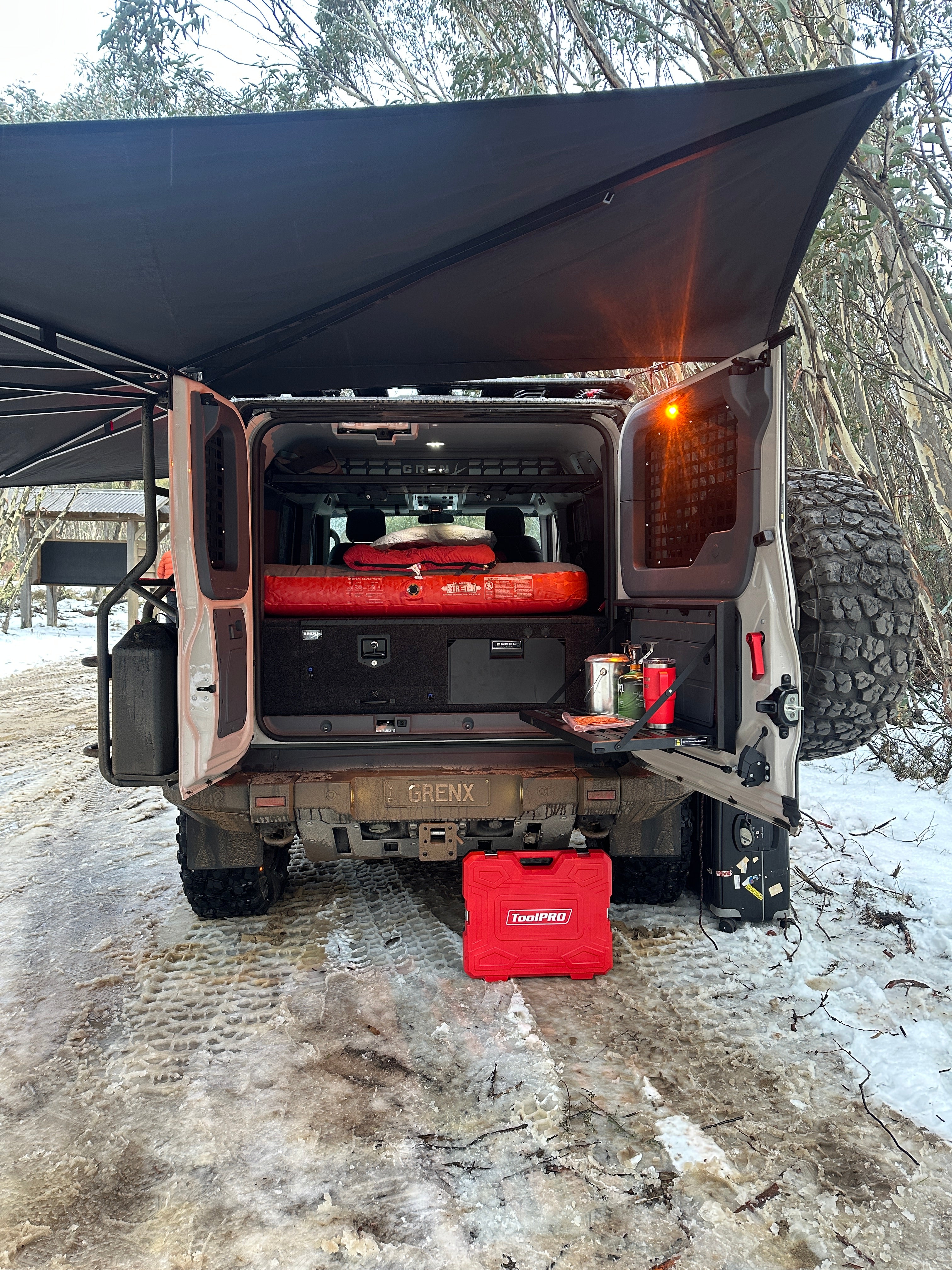 GrenX Rear Roof Parcel Shelf Ineos Grenadier