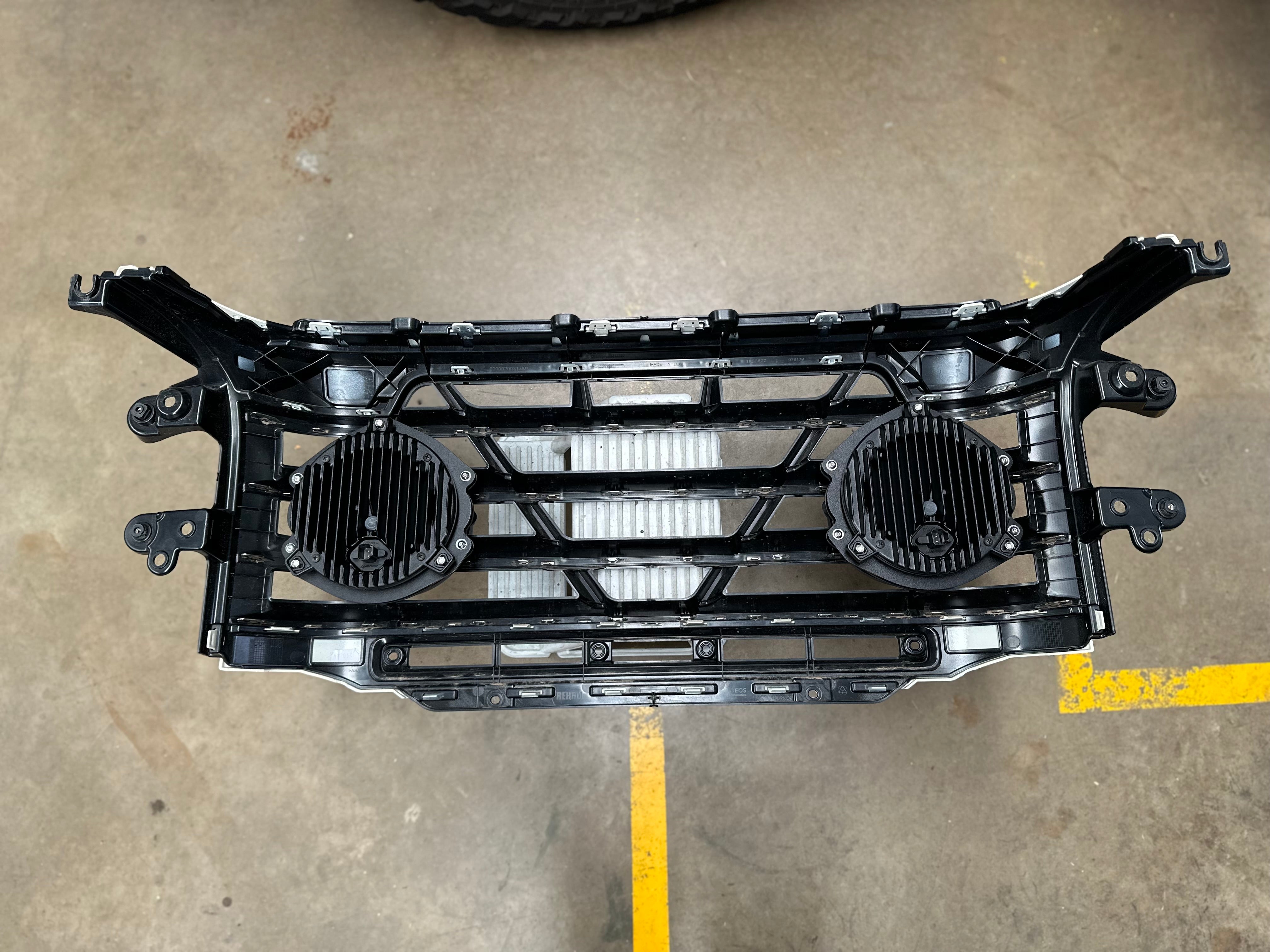 GrenX Lightforce Venom driving light grille kit Ineos Grenadier Off Road Spot Headlight LED