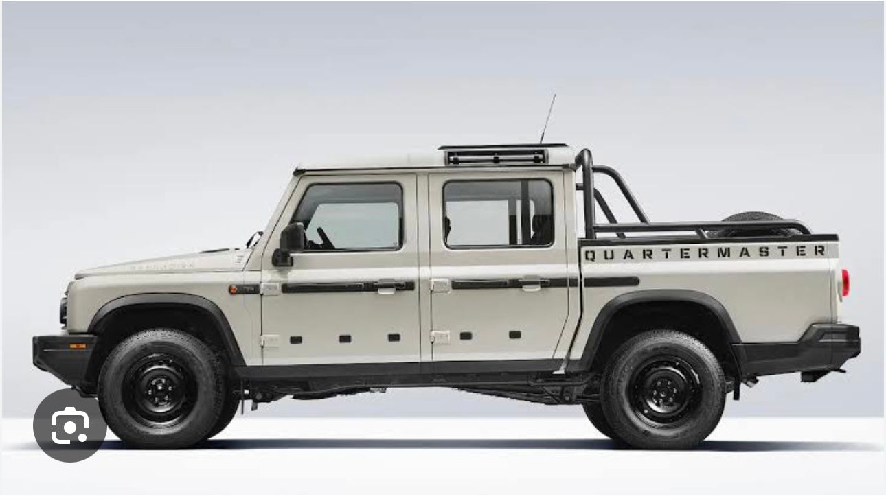 GrenX Ultra Low Profile Roof rack system 1500L Ineos Quartermaster