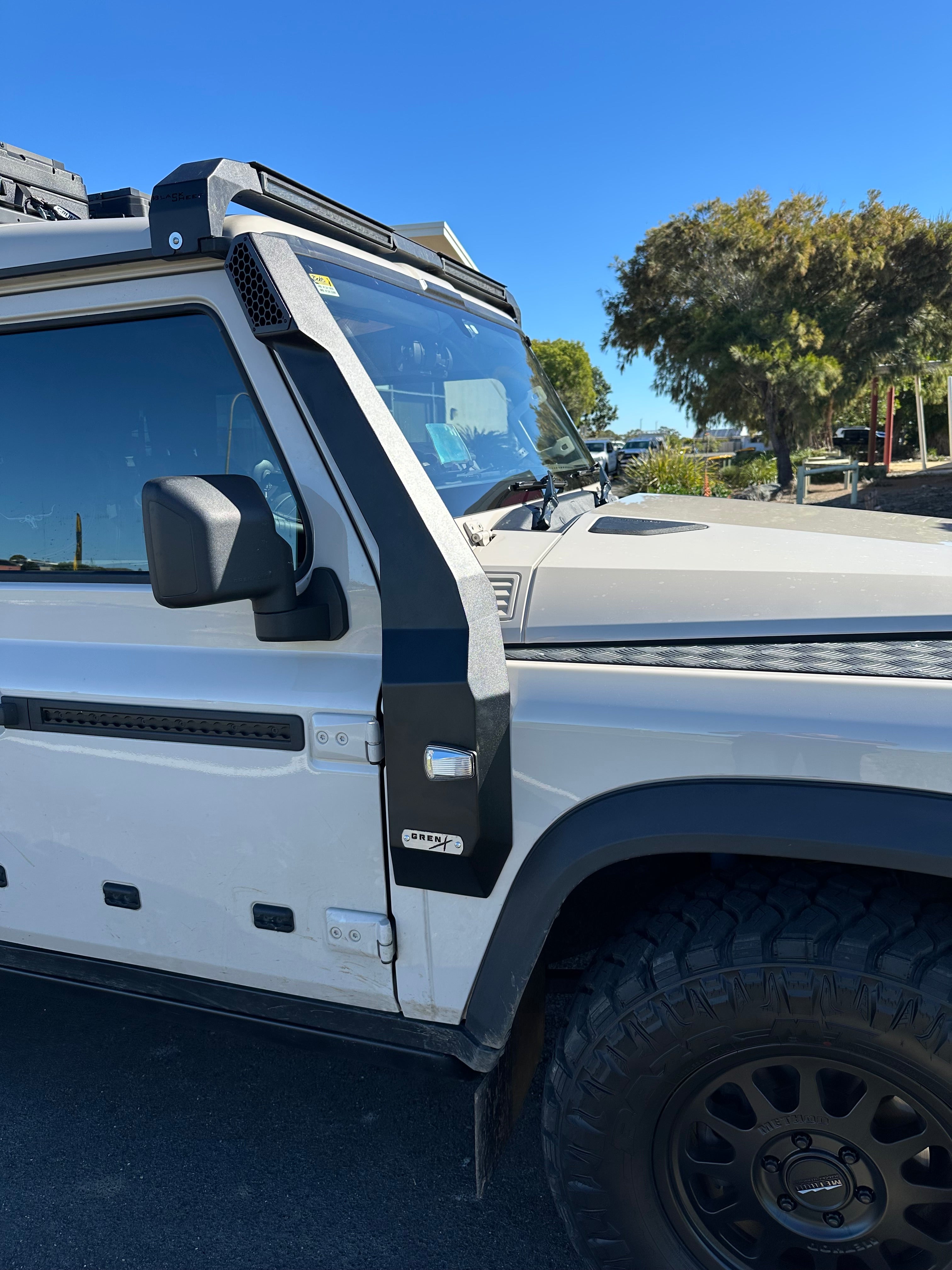 GrenX Aluminium Snorkel System with Sealed Airbox Ineos Grenadier
