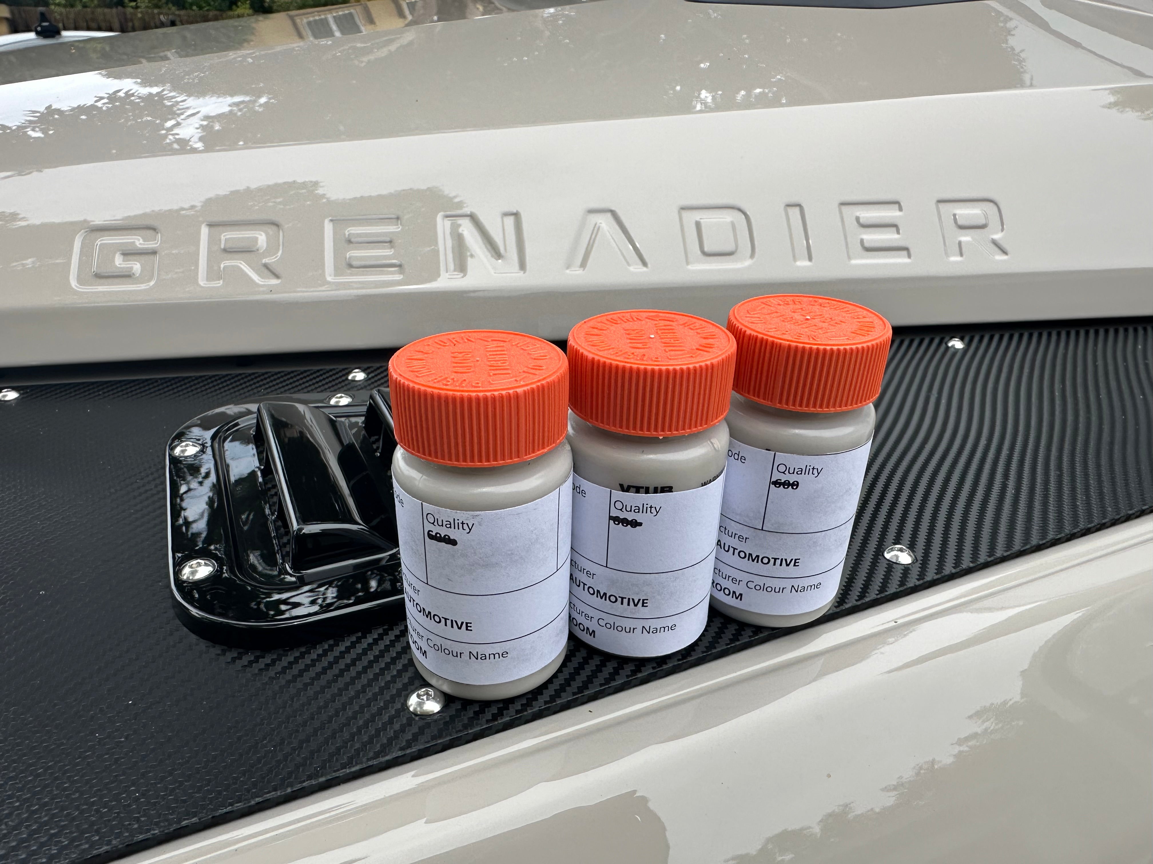 Touch Up Paint with Brush – Ineos Grenadier & Quartermaster