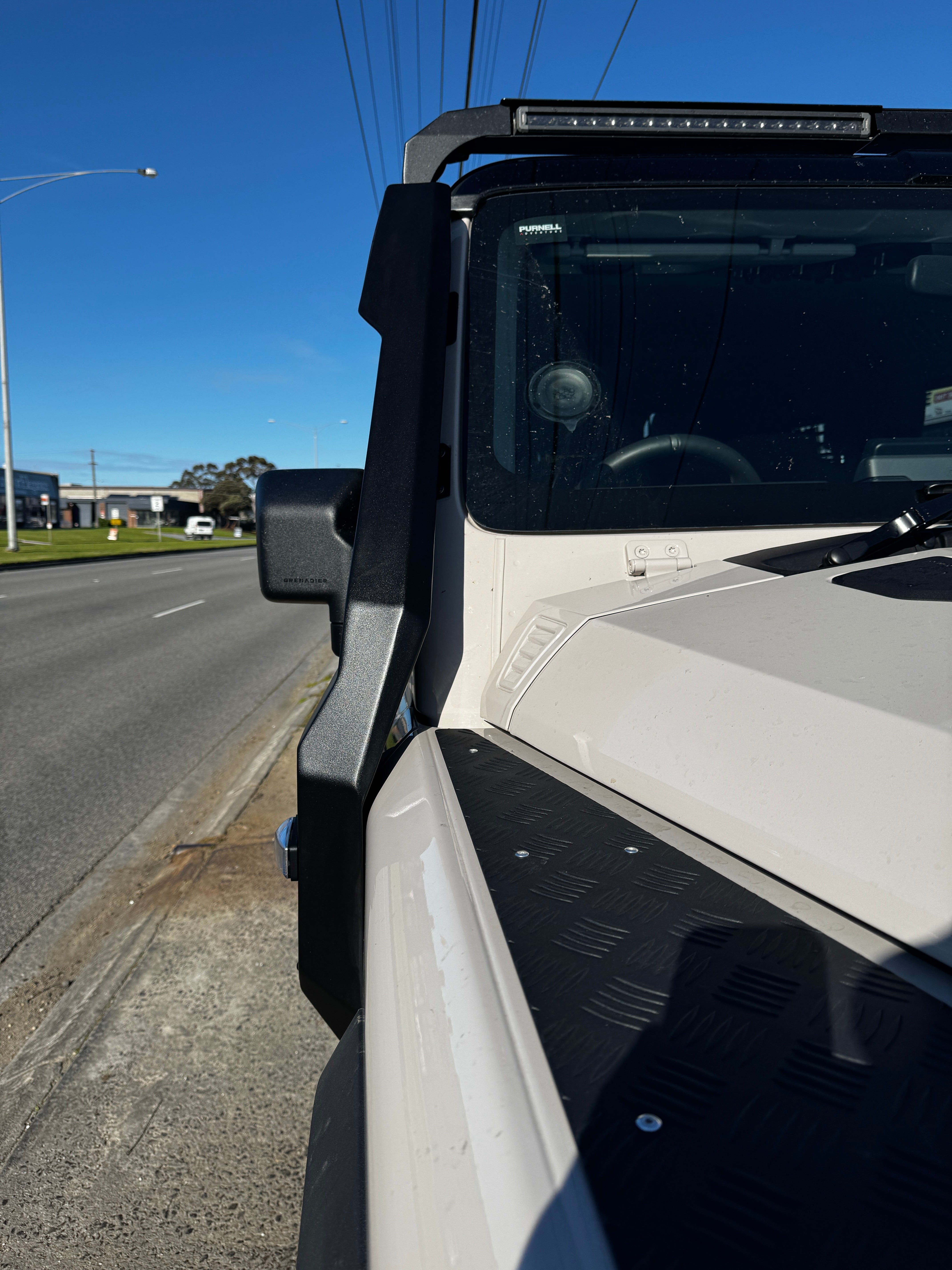 GrenX Aluminium Snorkel System with Sealed Airbox Ineos Grenadier