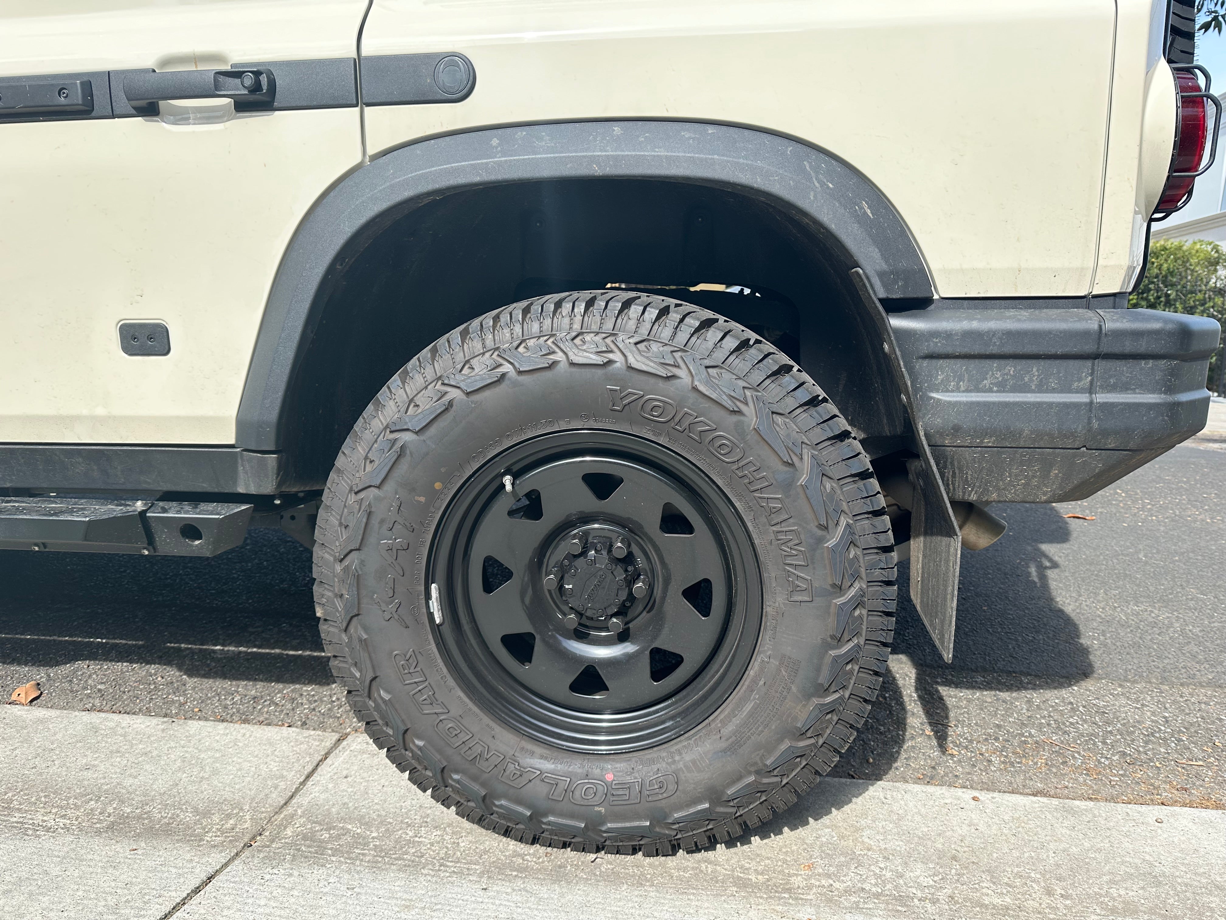 Dynamic Steel Sunraysia Black 17x8 6/130 30 84.1 Wheel Rim