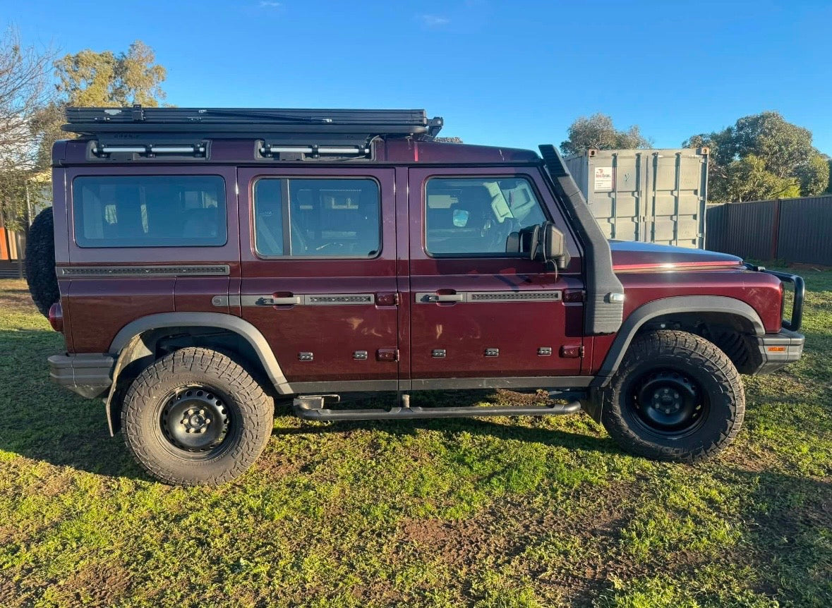 GrenX 3/4 Ultra Low Profile Roof rack system 2100L Ineos Grenadier