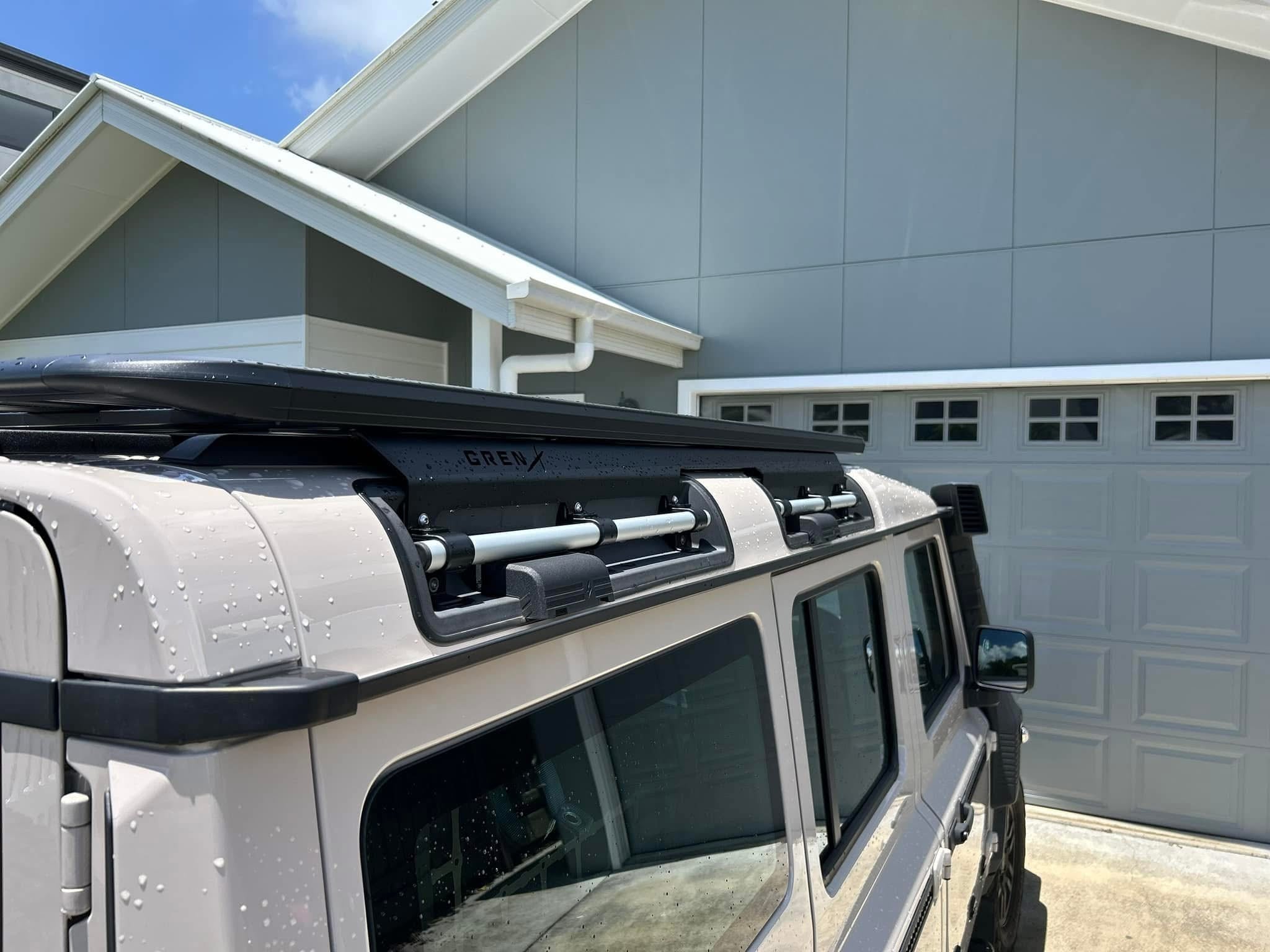 GrenX 3/4 Ultra Low Profile Roof rack system 2100L Ineos Grenadier