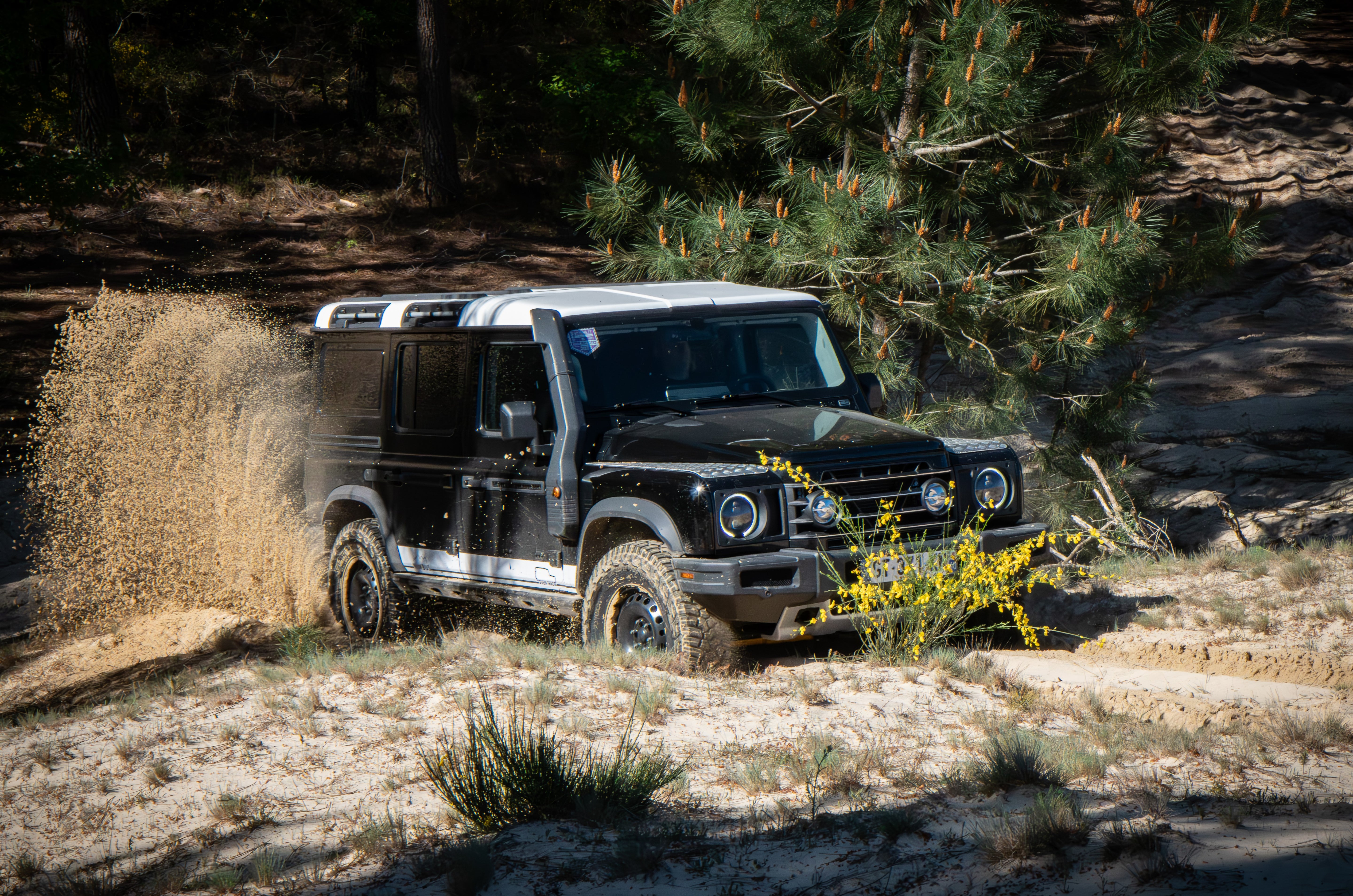 Nimbus Vibranium Suspension Shock absorbers for Ineos Grenadier