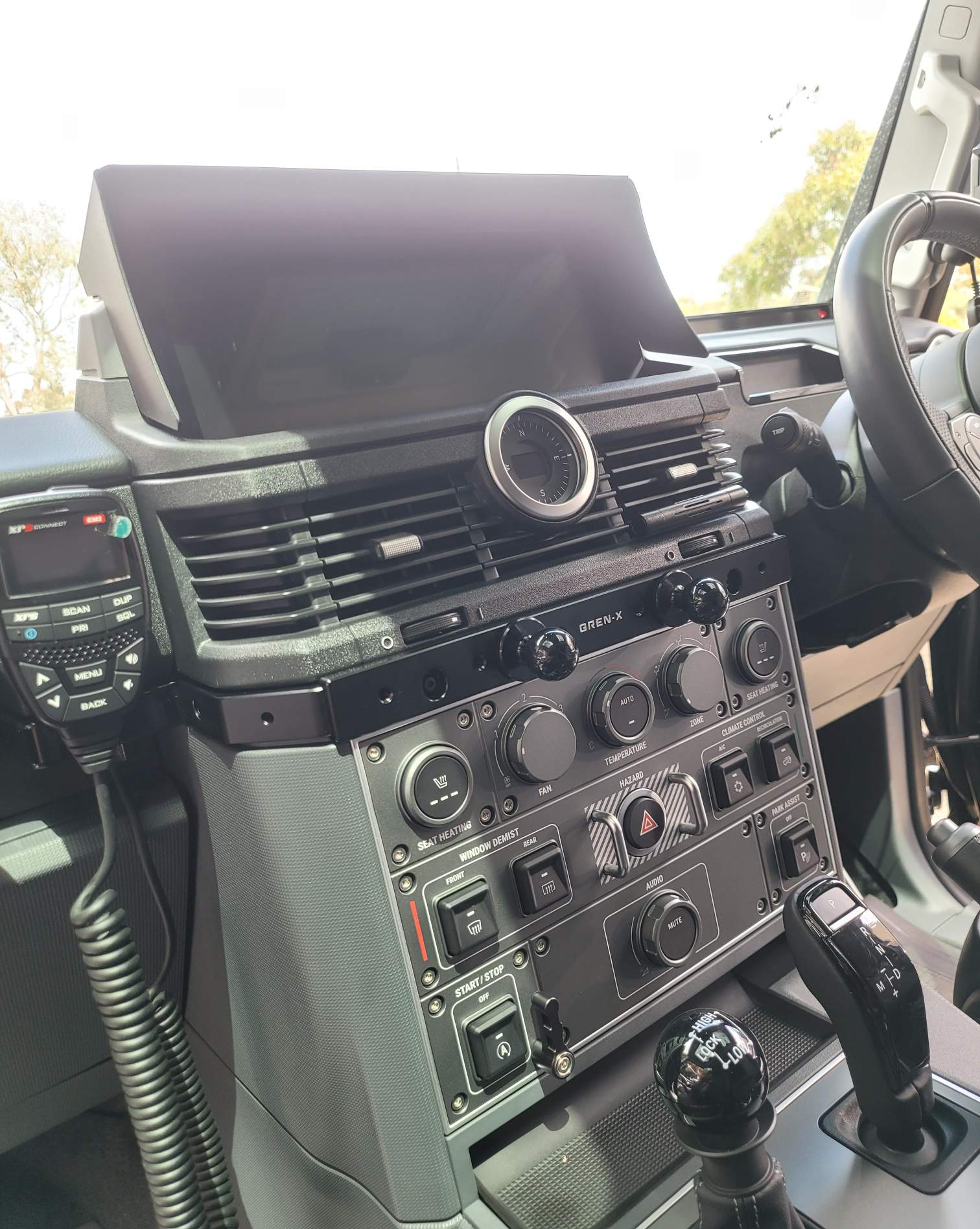 INEOS Grenadier Accessory Mounting Dash Rail GPS phone tablet mounting bracket