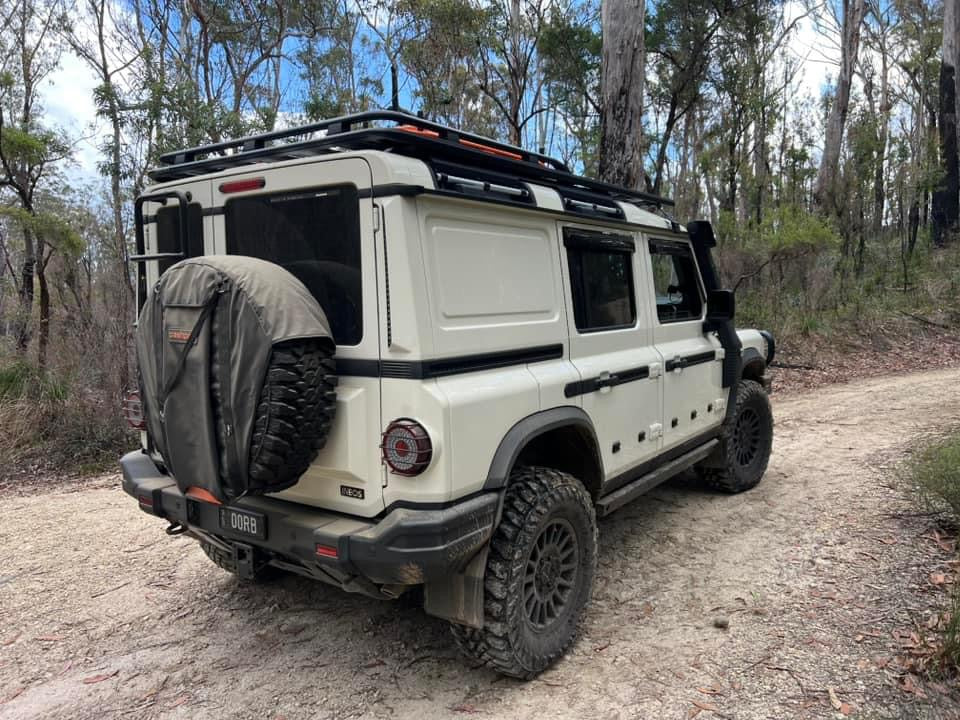 GrenX Full Length Ultra Low Profile Roof rack system 2700L Ineos Grenadier