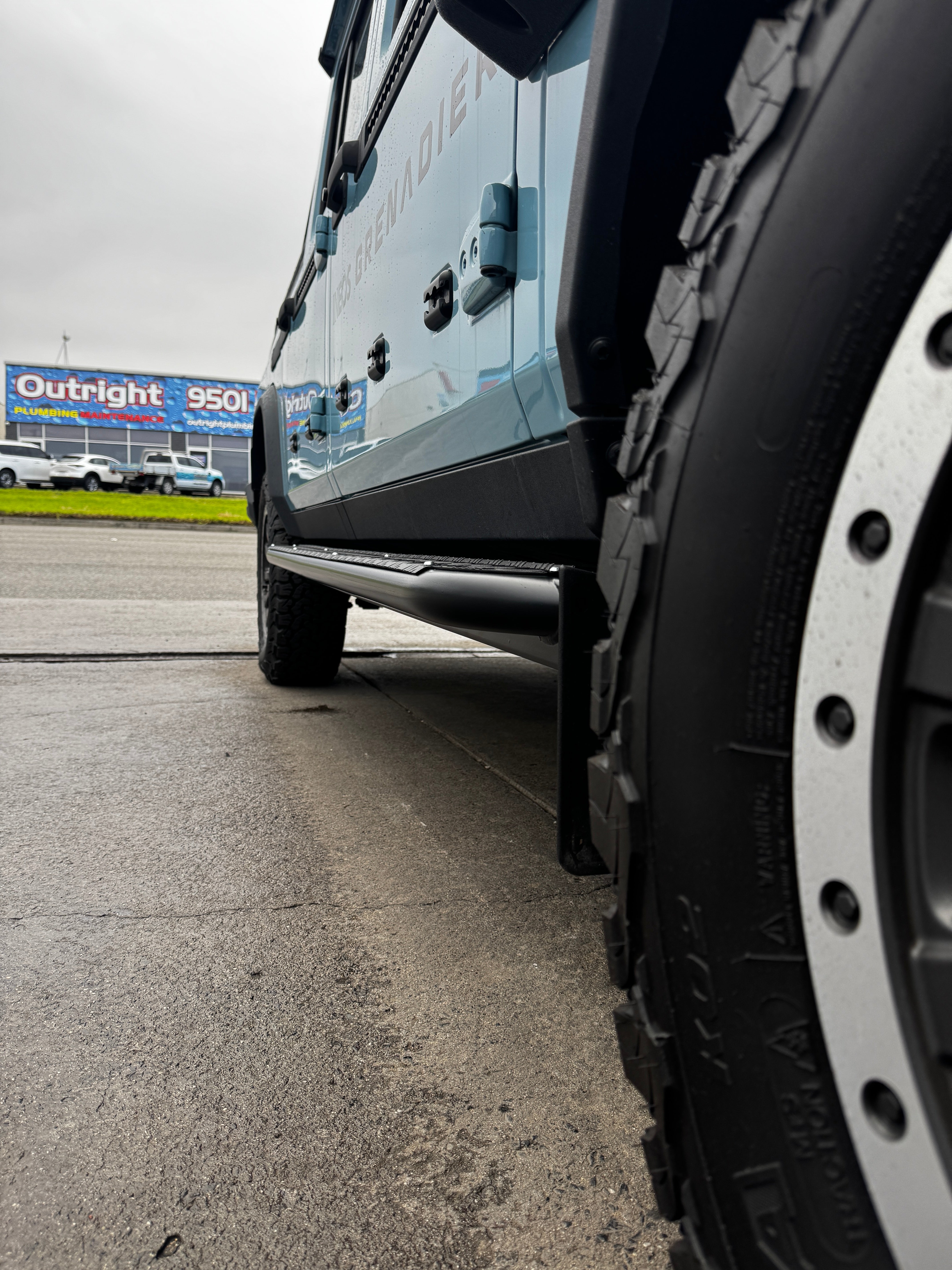 GrenX Rockslider Steps Ineos Grenadier Quartermaster