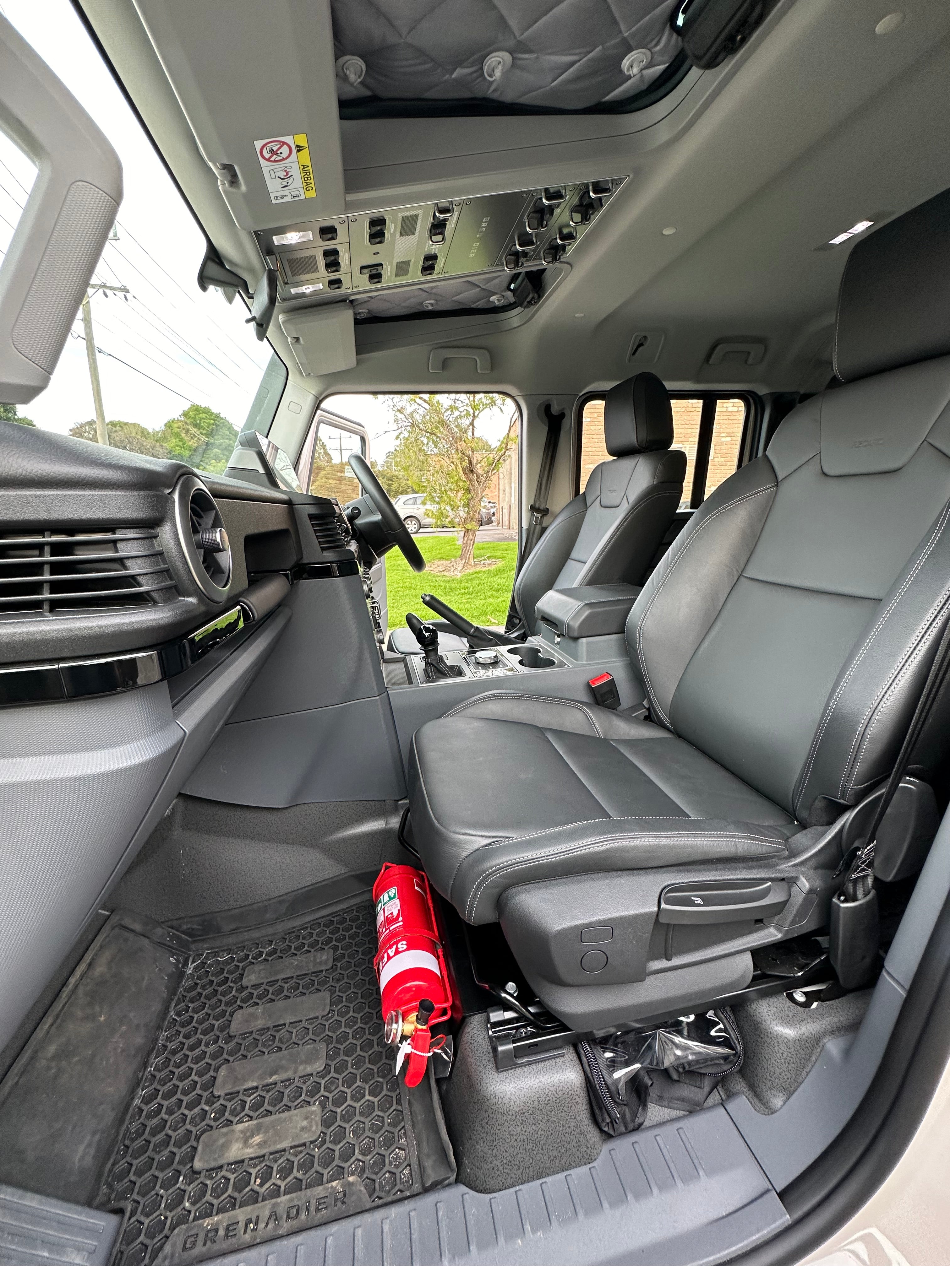 GrenX Fire Extinguisher Bracket Ineos Grenadier Multipurpose Led Flashlight Torch Mount