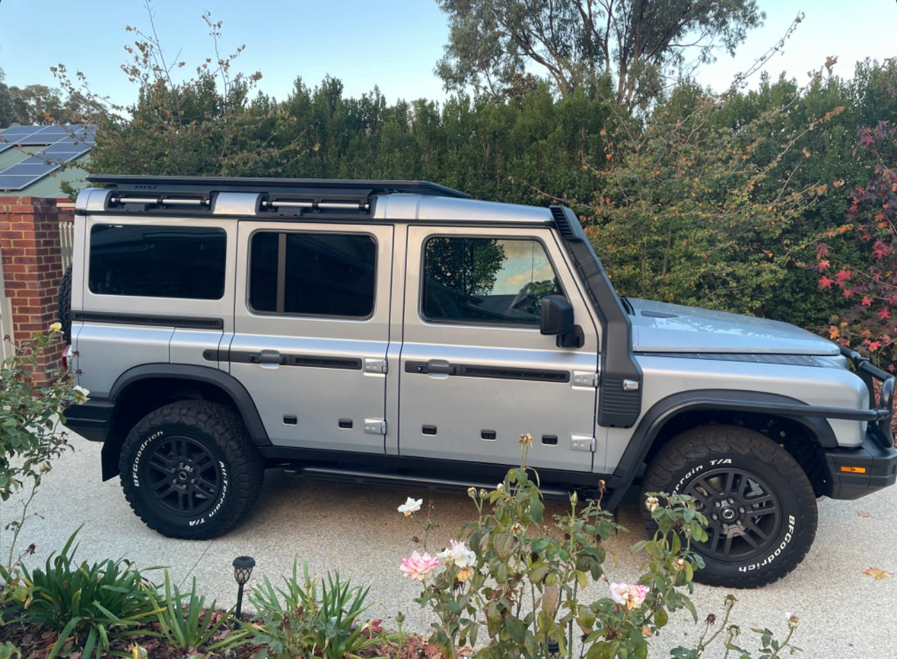 GrenX 3/4 Ultra Low Profile Roof rack system 2100L Ineos Grenadier
