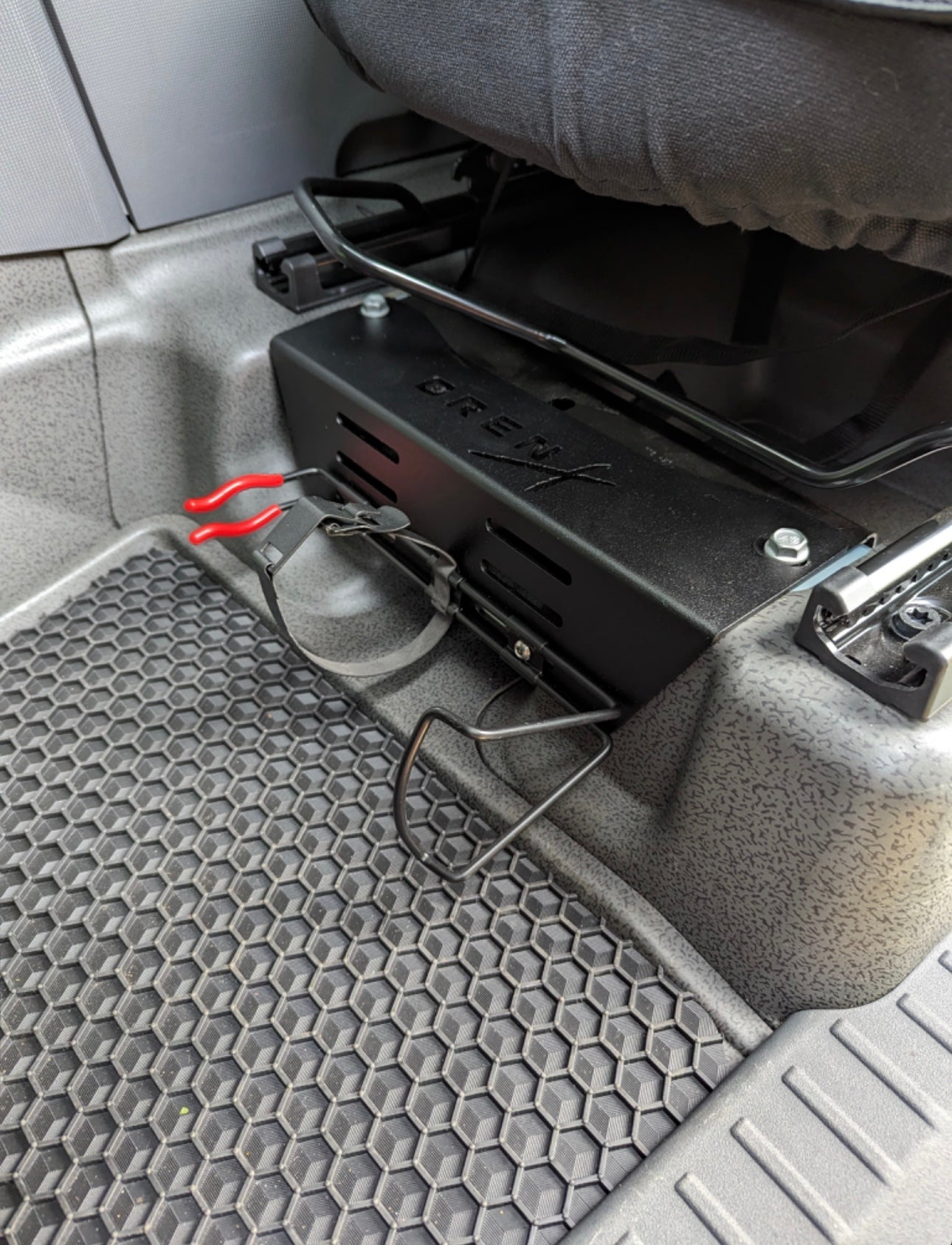 GrenX Fire Extinguisher Bracket Ineos Grenadier Multipurpose Led Flashlight Torch Mount