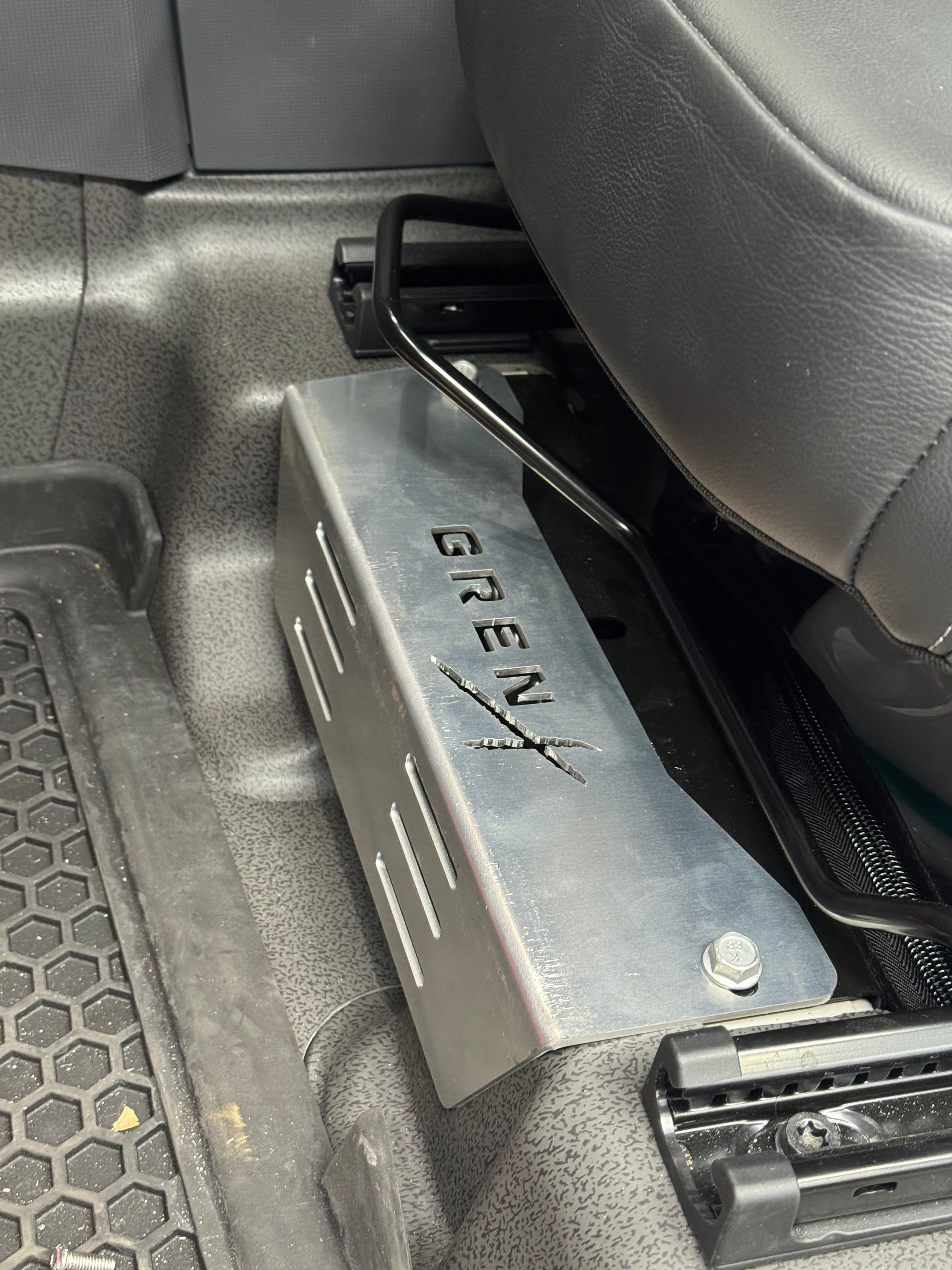 GrenX Fire Extinguisher Bracket Ineos Grenadier Multipurpose Led Flashlight Torch Mount