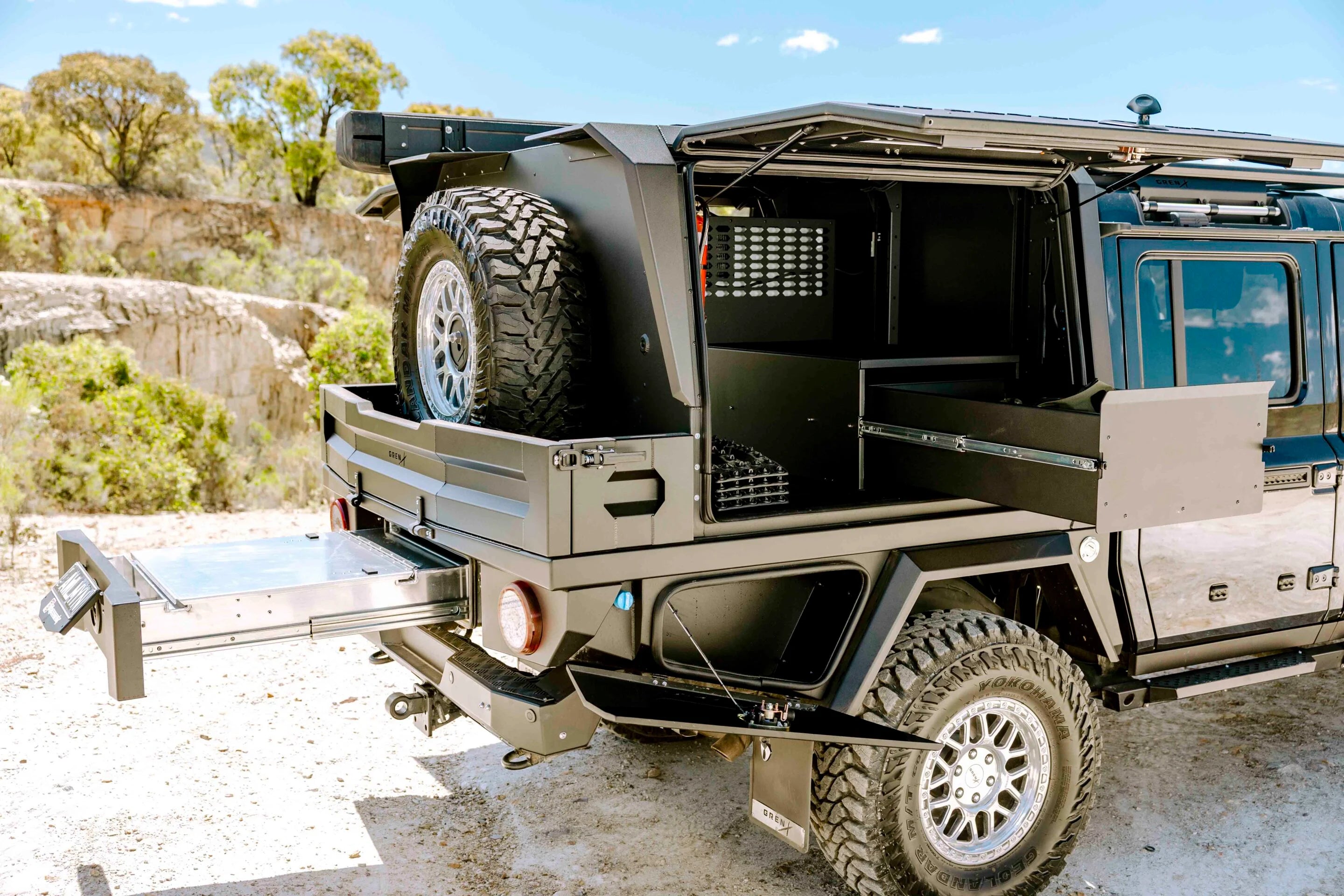 INEOS Grenadier Quartermaster Bespoke Tray & Canopy by GrenX