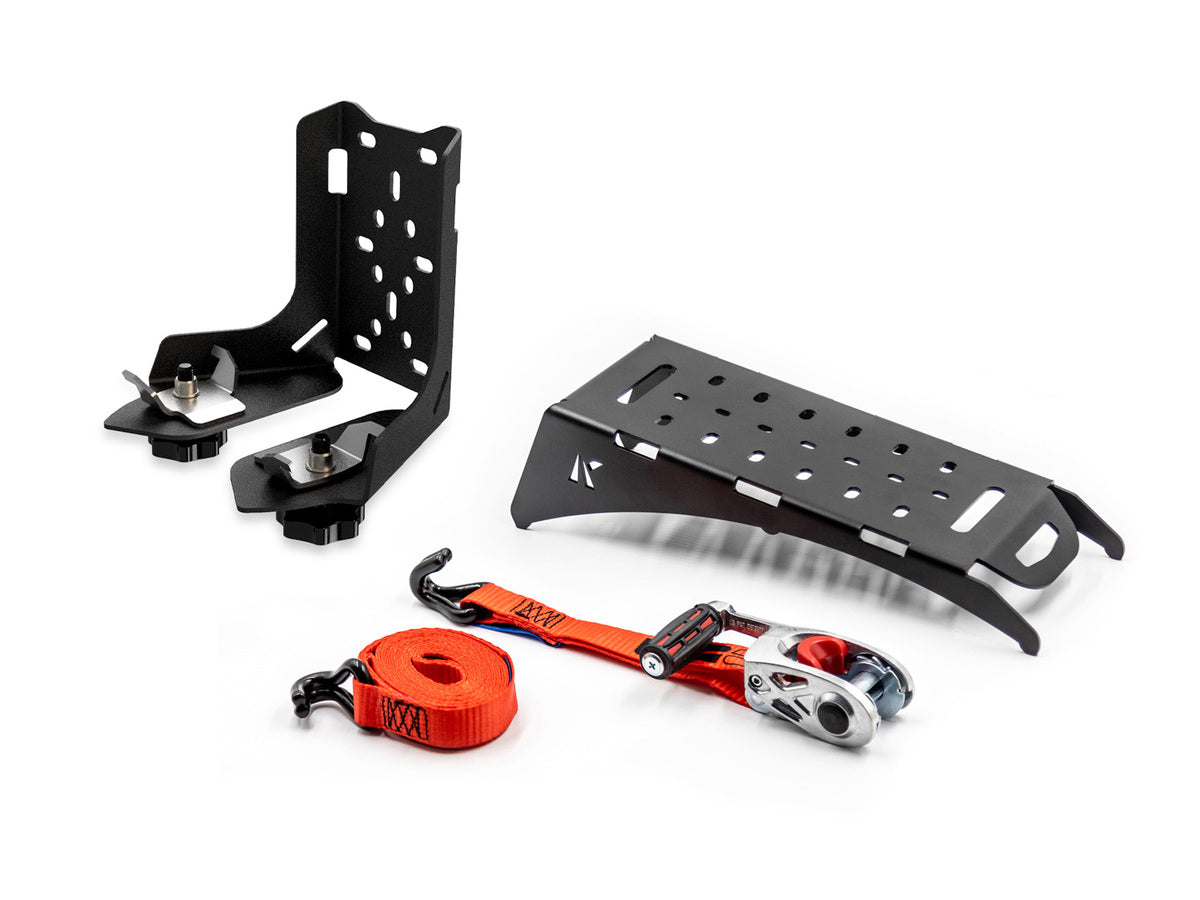 Out-Back Gas Bottle Mount and Spare Tyre Mount