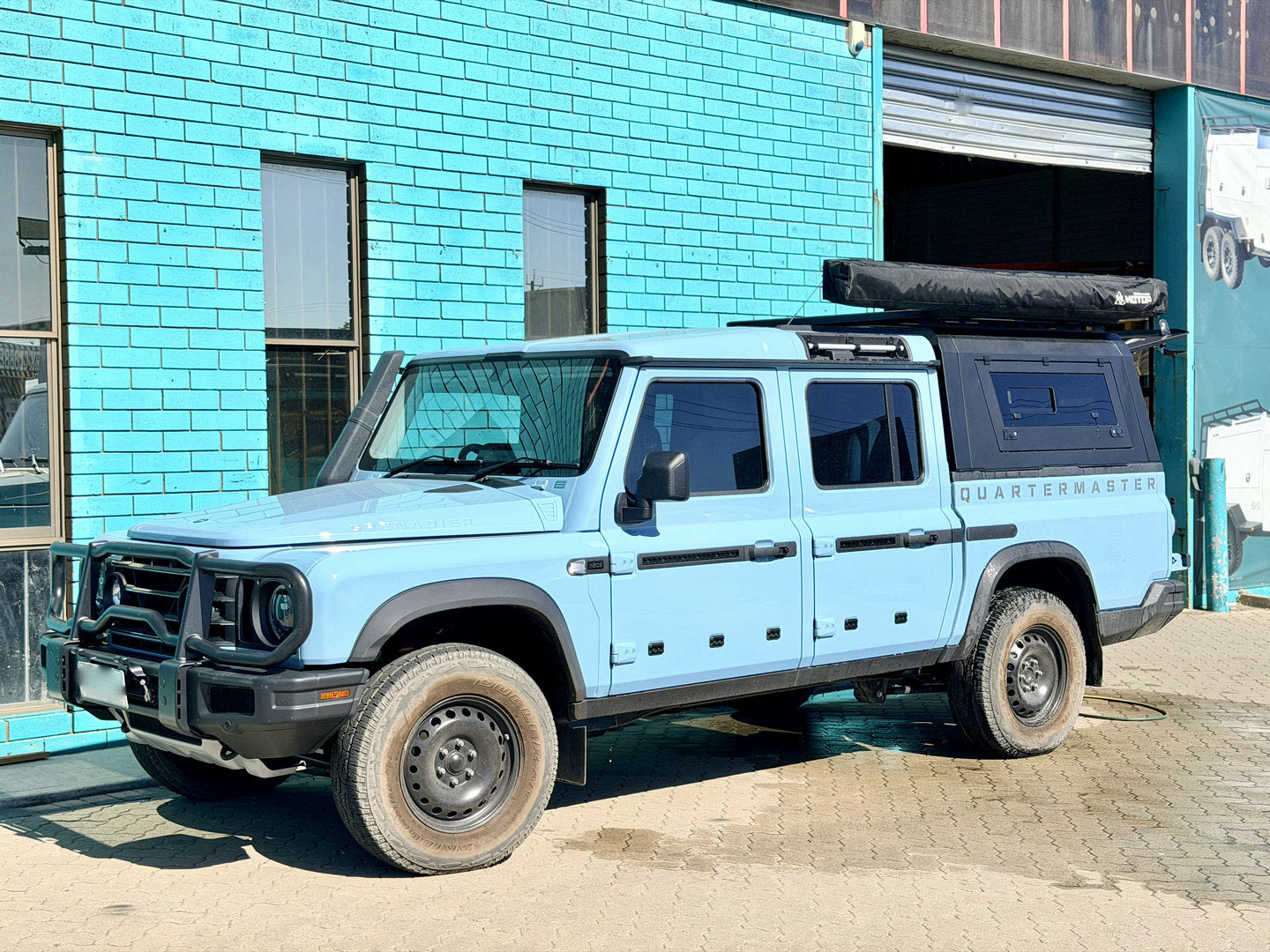 Aluminium Tub Canopy for INEOS Quartermaster