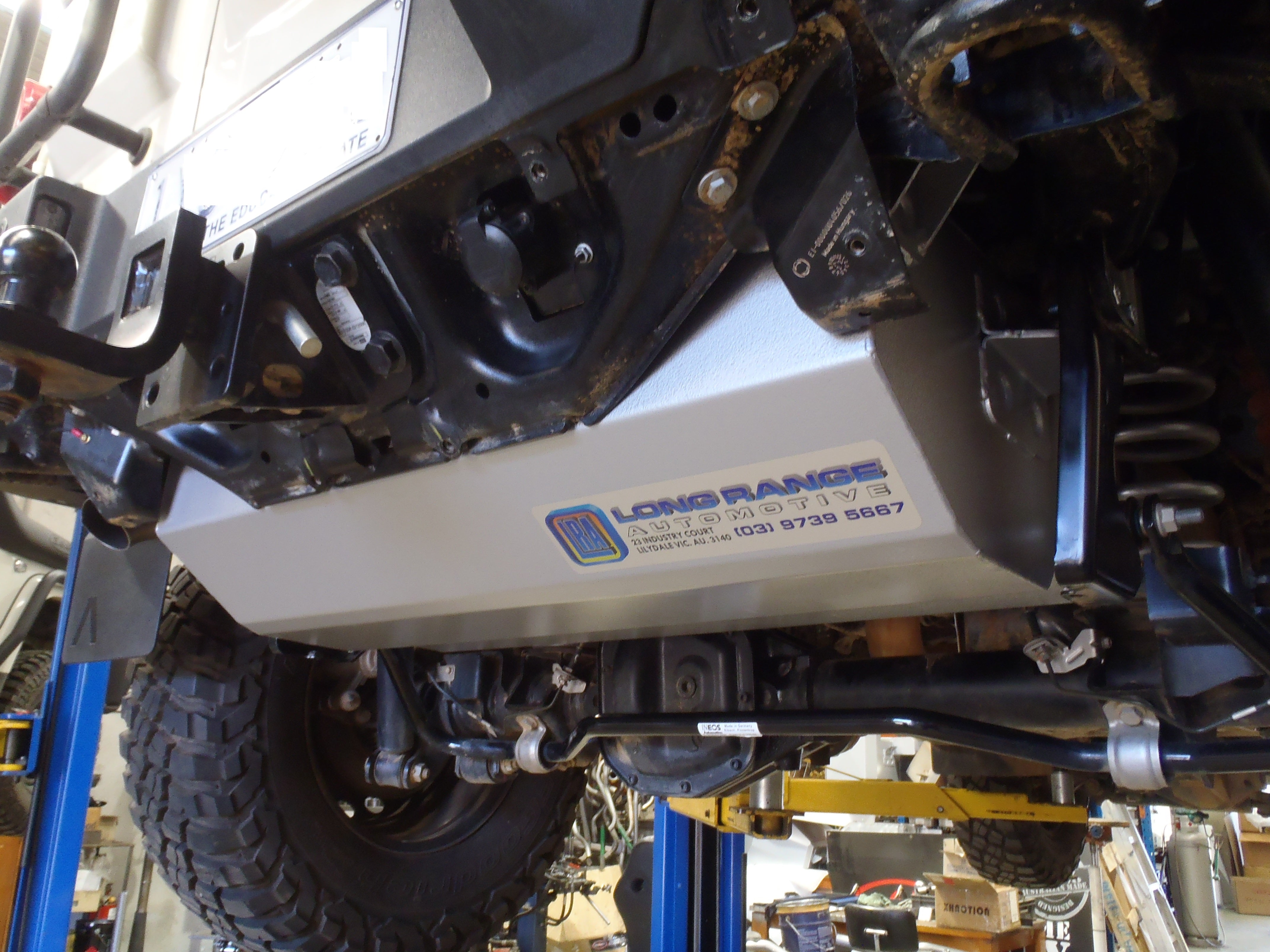 Ineos Grenadier diesel INEGRA-D 68L Long Range Automotive INEGRA-P 90L Fuel Tank