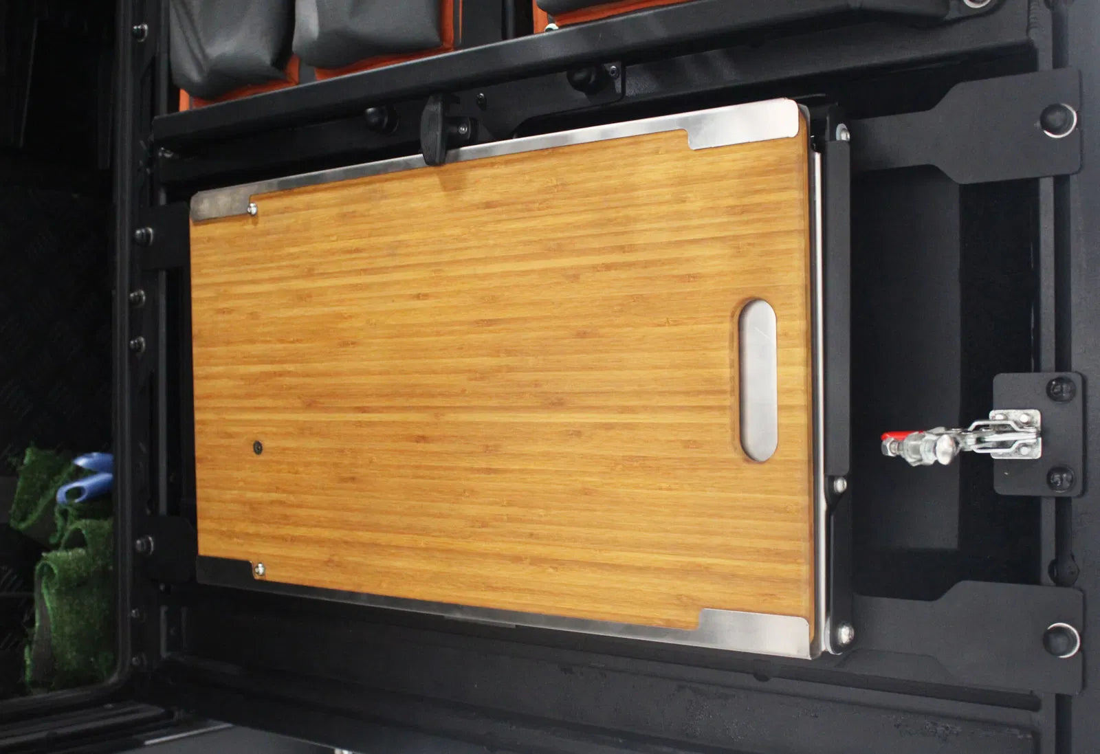 Rear Door Drop-Down Table