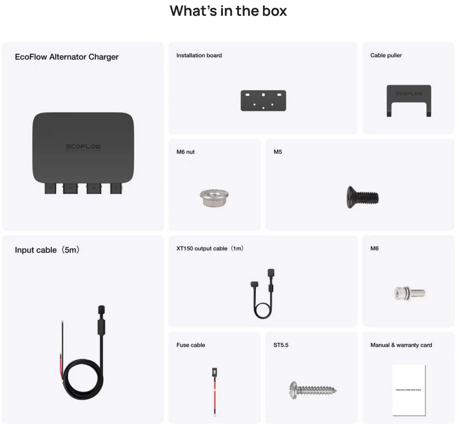 EcoFlow Delta 2 Max + 800W Alternator Charger Portable Power Station
