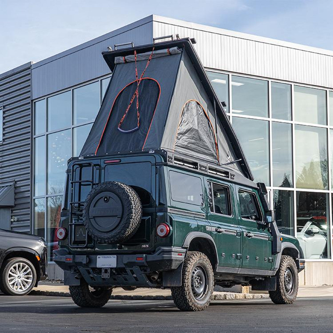 Alu-Cab Silenus Roof Conversion for Ineos Grenadier Roof top tent RTT