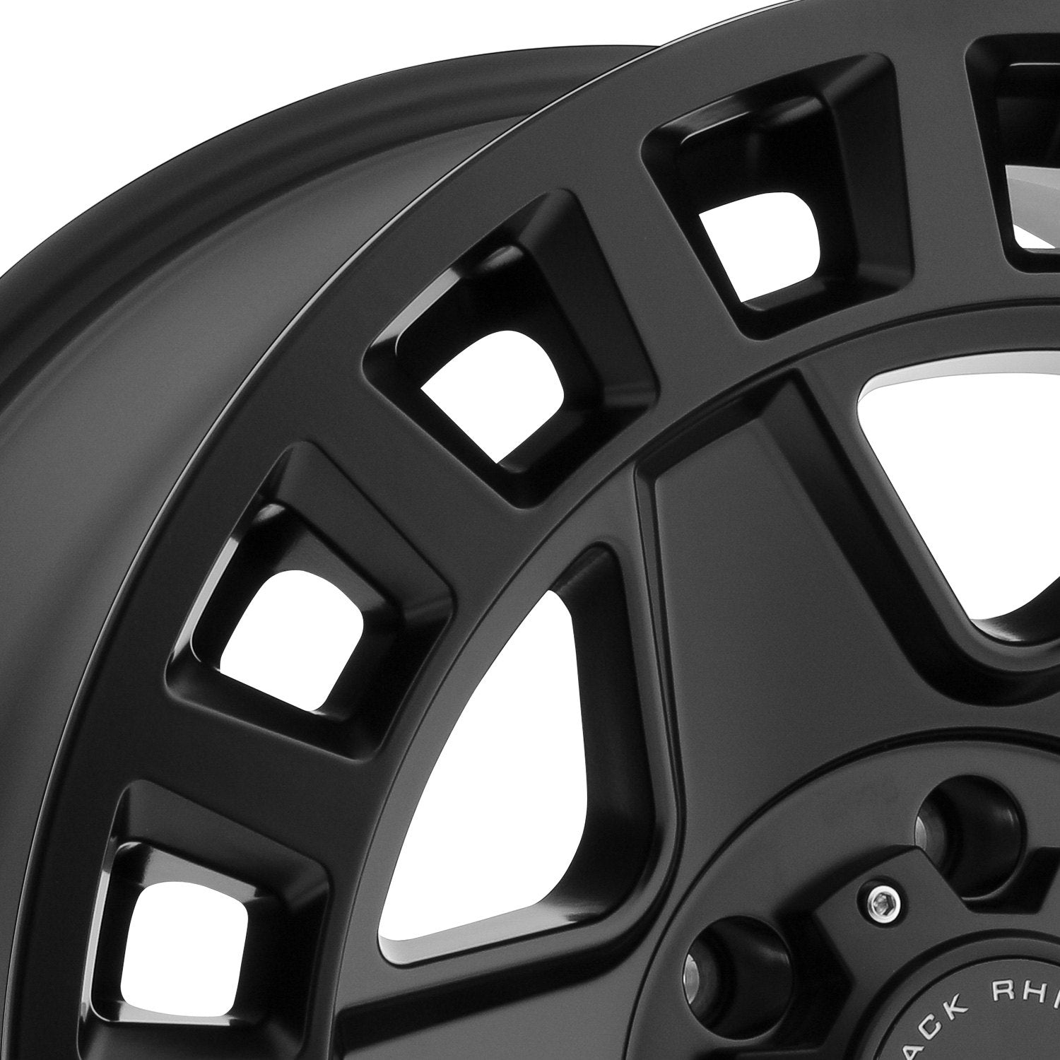 BLACK RHINO YORK Matte Black 17" x 8" +38 Offset 6x130 Bolt Pattern 84.1mm Hub