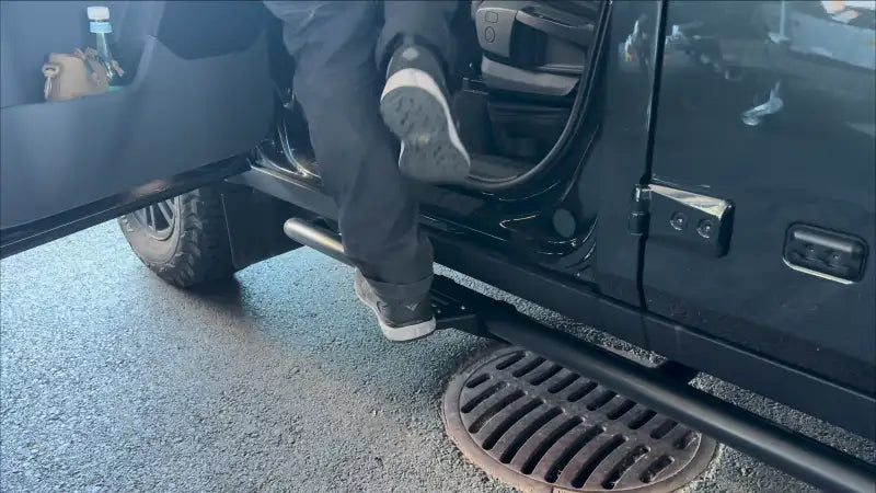 Side Steps for the OEM Rockslider - Ineos Grenadier