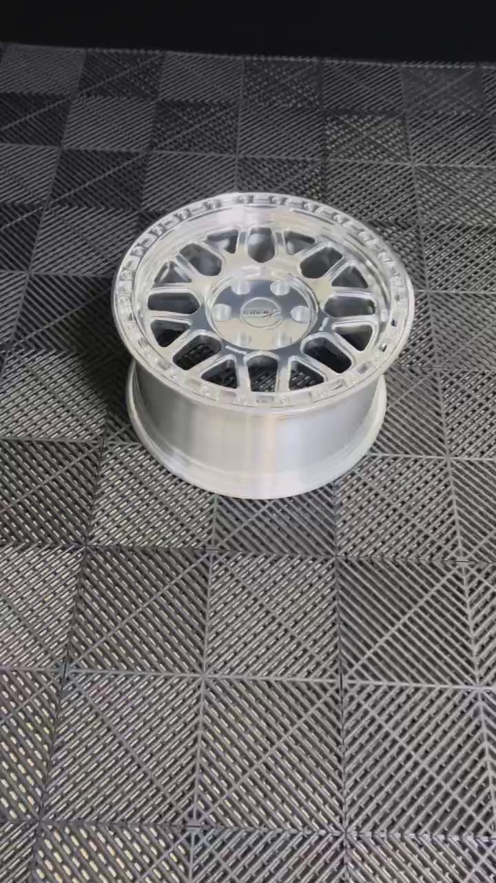 GrenX Top G Forged Monoblock Wheel 17x8.5" 6/130 32ET Black 84.1cb fits Ineos Grenadier Rim