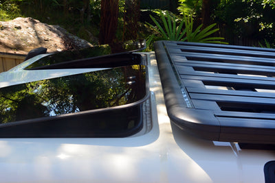 GrenX Ultra Low Profile Roof rack system 1100L Ineos Quartermaster