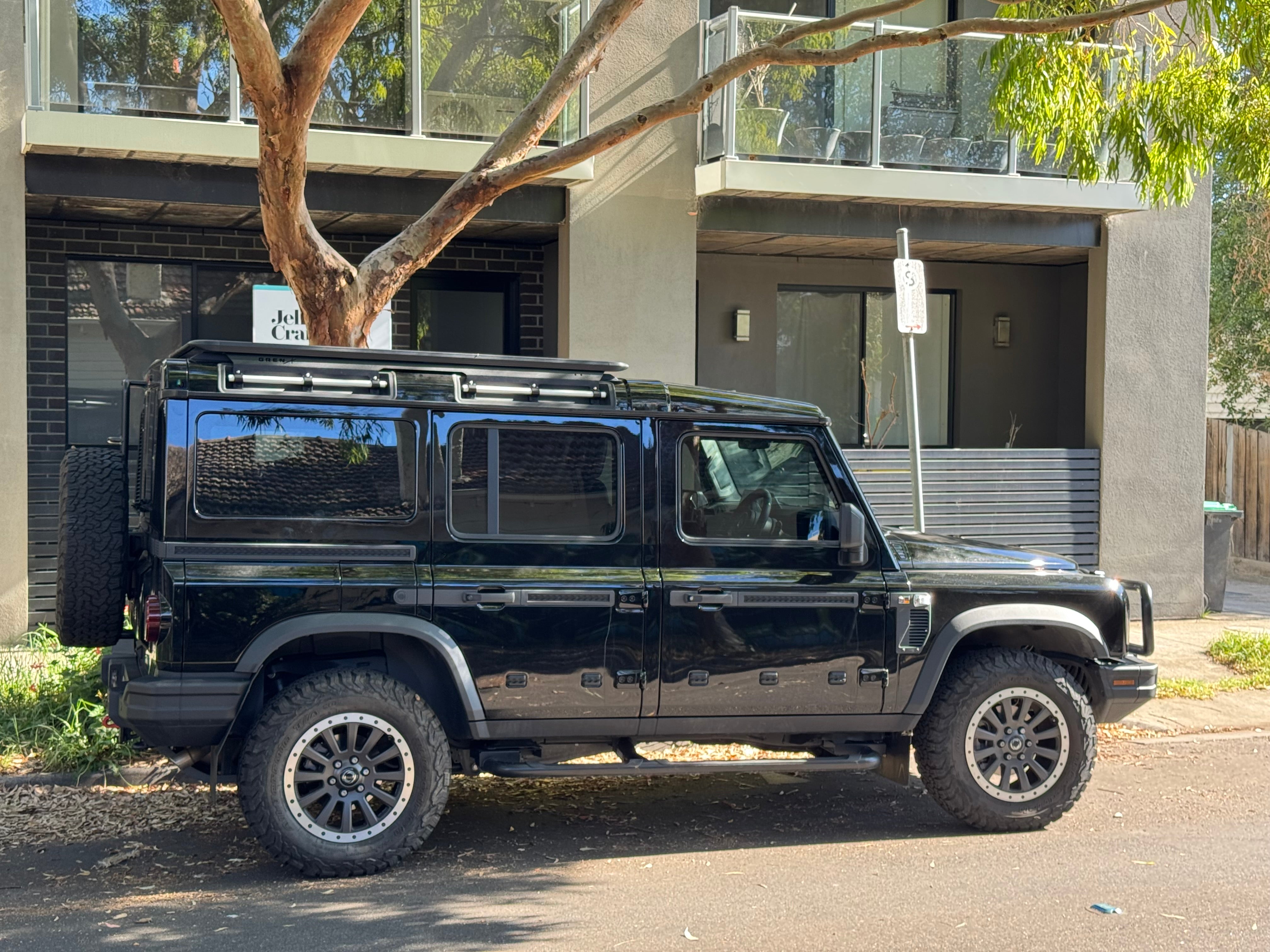 GrenX 3/4 Ultra Low Profile Roof rack system 1800L Ineos Grenadier