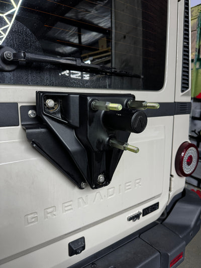 GrenX Extended Wheel Studs Adapter Ineos Grenadier Tyre Mount Relocation Flip Bracket Alternative